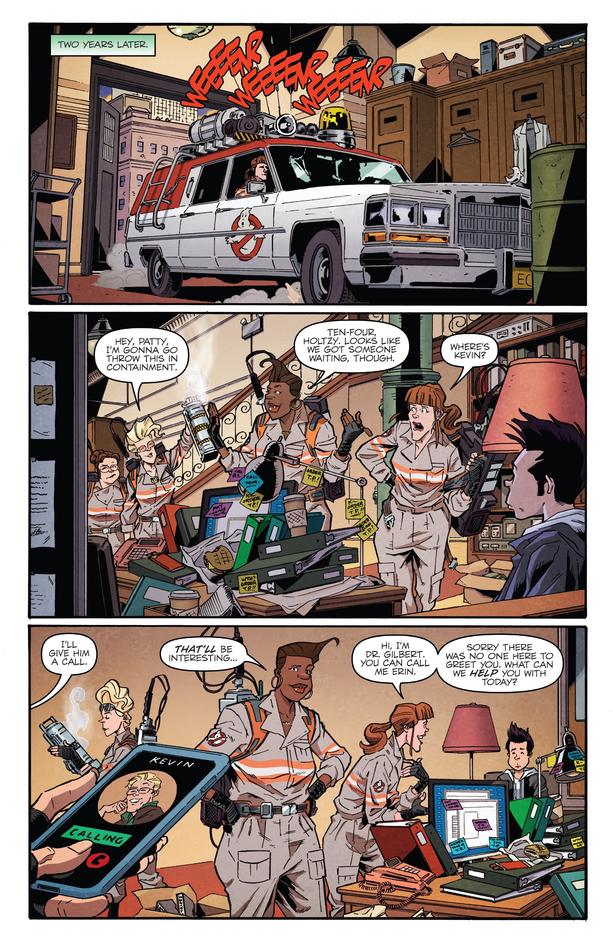 Ghostbusters: 35th Anniversary: Answer the Call Ghostbusters (2019): Chapter 1 - Page 7
