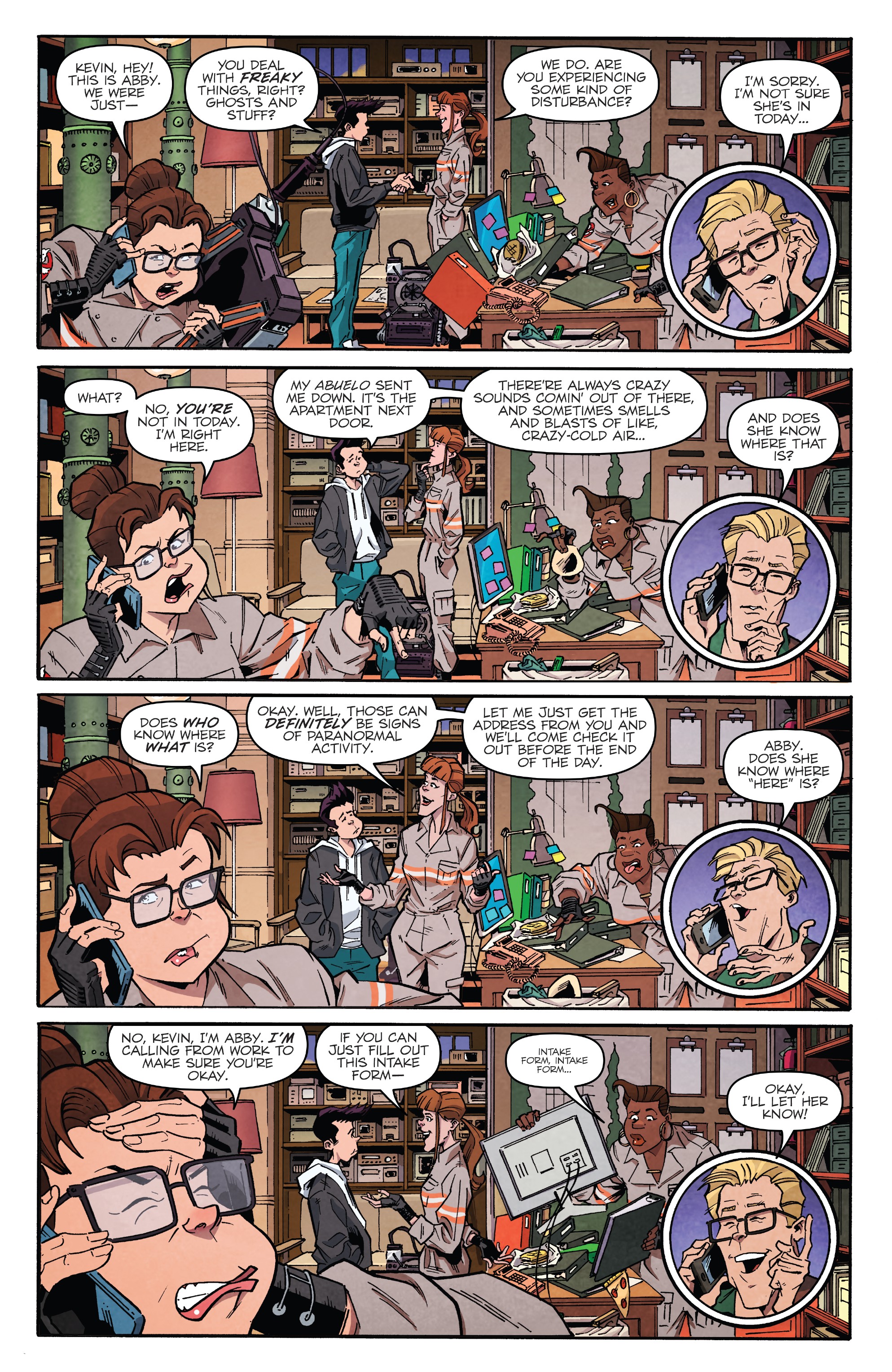 Ghostbusters: 35th Anniversary: Answer the Call Ghostbusters (2019): Chapter 1 - Page 8