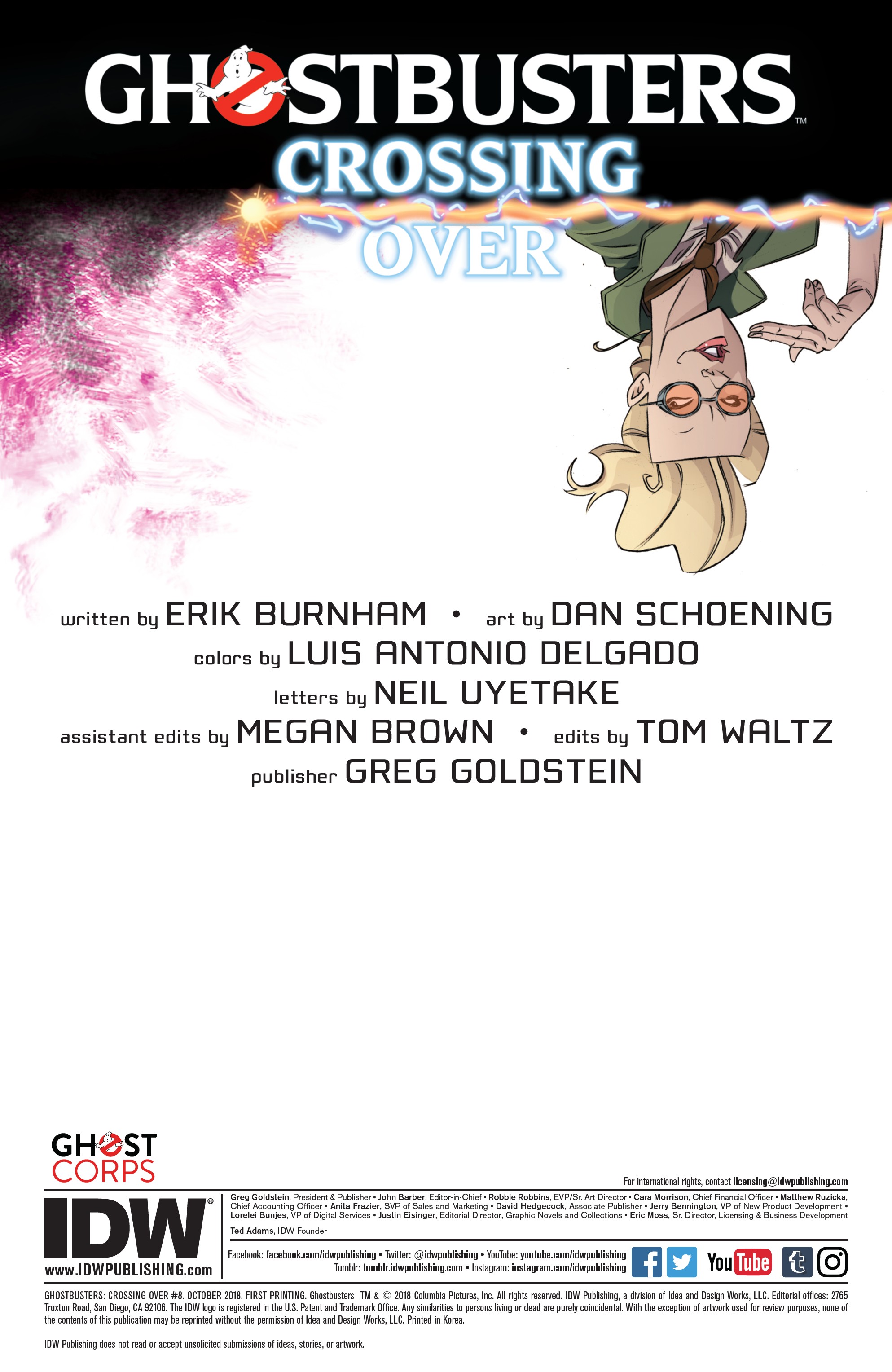 Ghostbusters: Crossing Over (2018-): Chapter 8 - Page 2