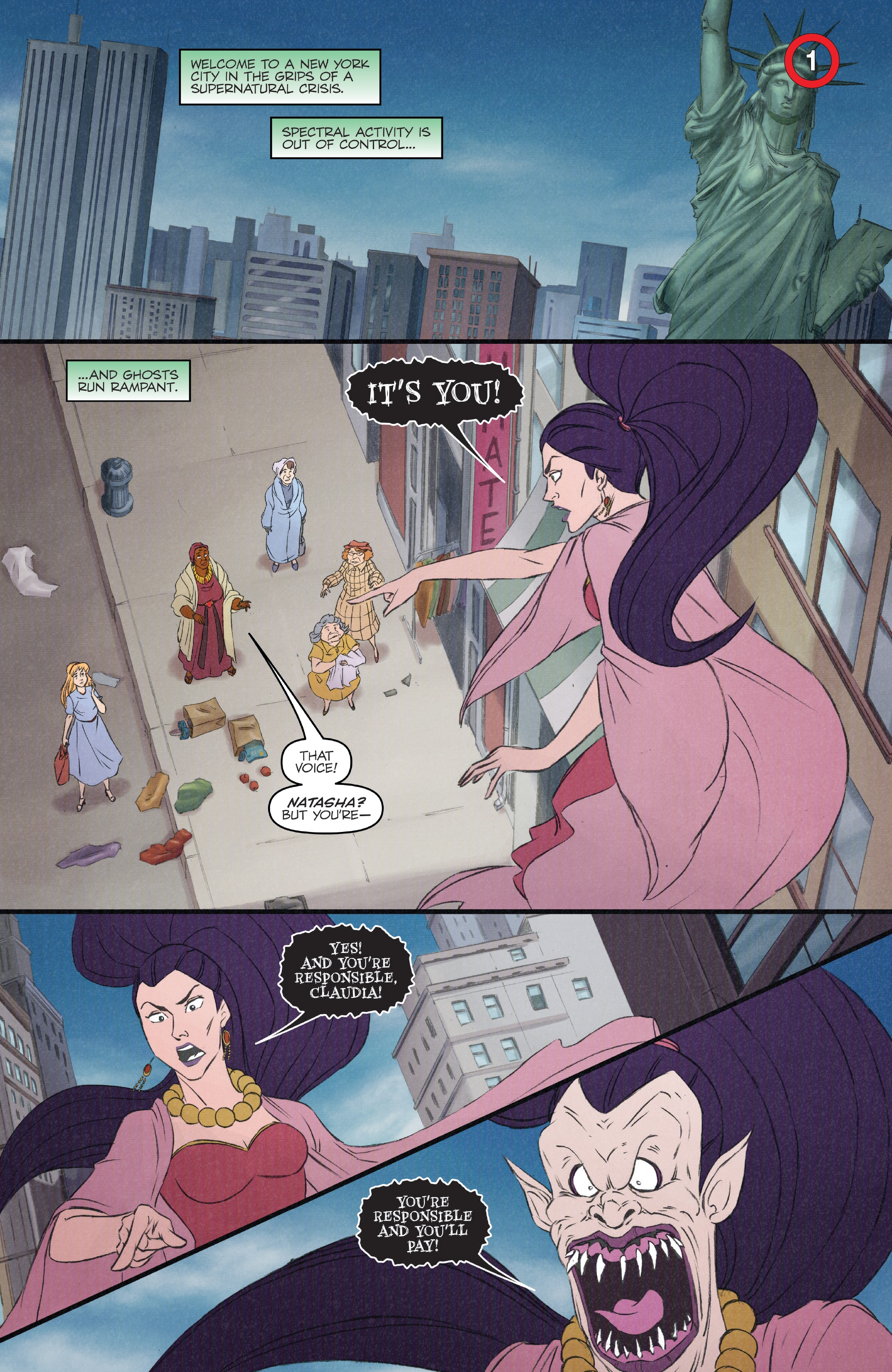 Ghostbusters: Interdimensional Cross-Rip (2017): Chapter 1 - Page 8