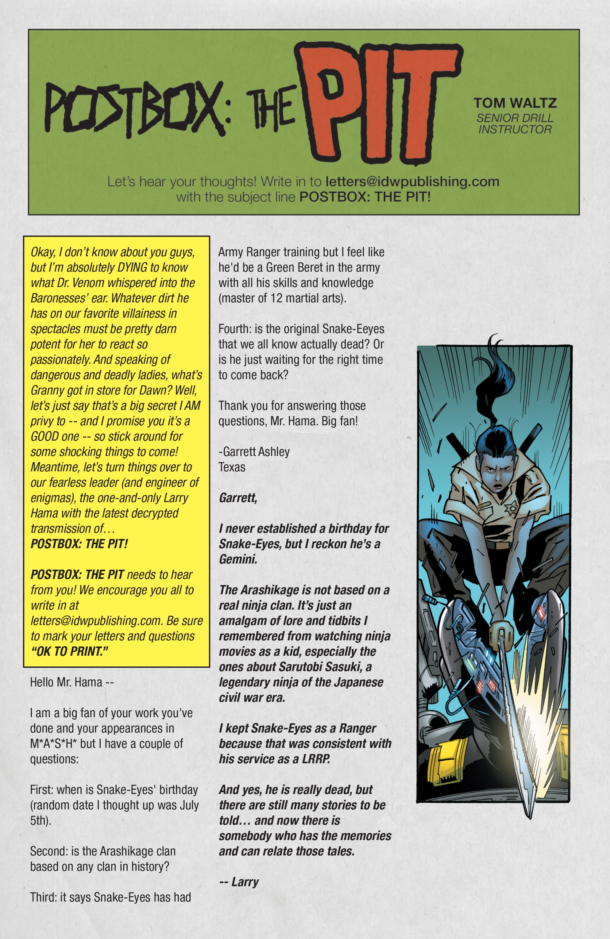 G.I. Joe: A Real American Hero (2011-): Chapter 242 - Page 23