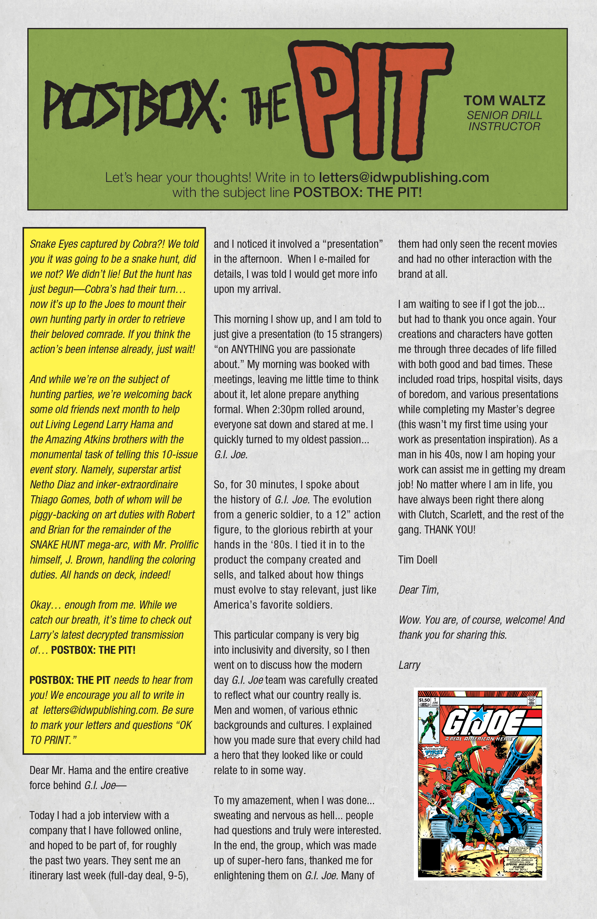 G.I. Joe: A Real American Hero (2011-): Chapter 267 - Page 23