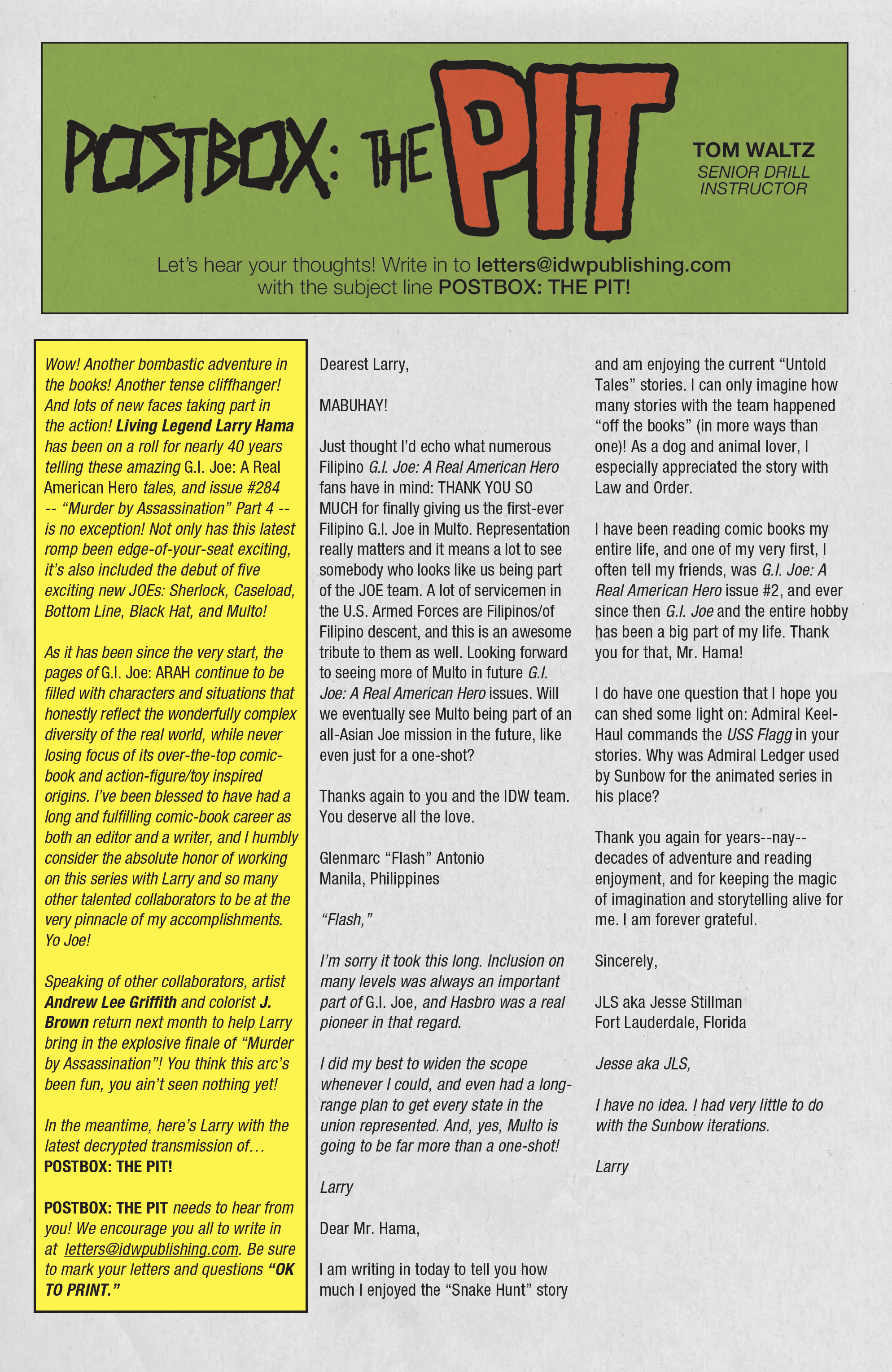 G.I. Joe: A Real American Hero (2011-): Chapter 284 - Page 23
