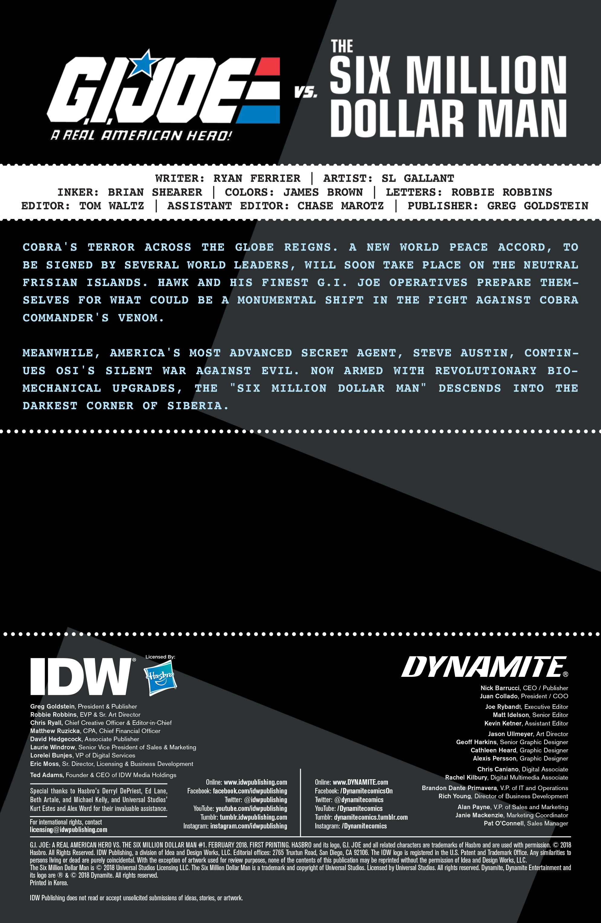 G.I. Joe: A Real American Hero vs. the Six Million Dollar Man (2018): Chapter 1 - Page 2