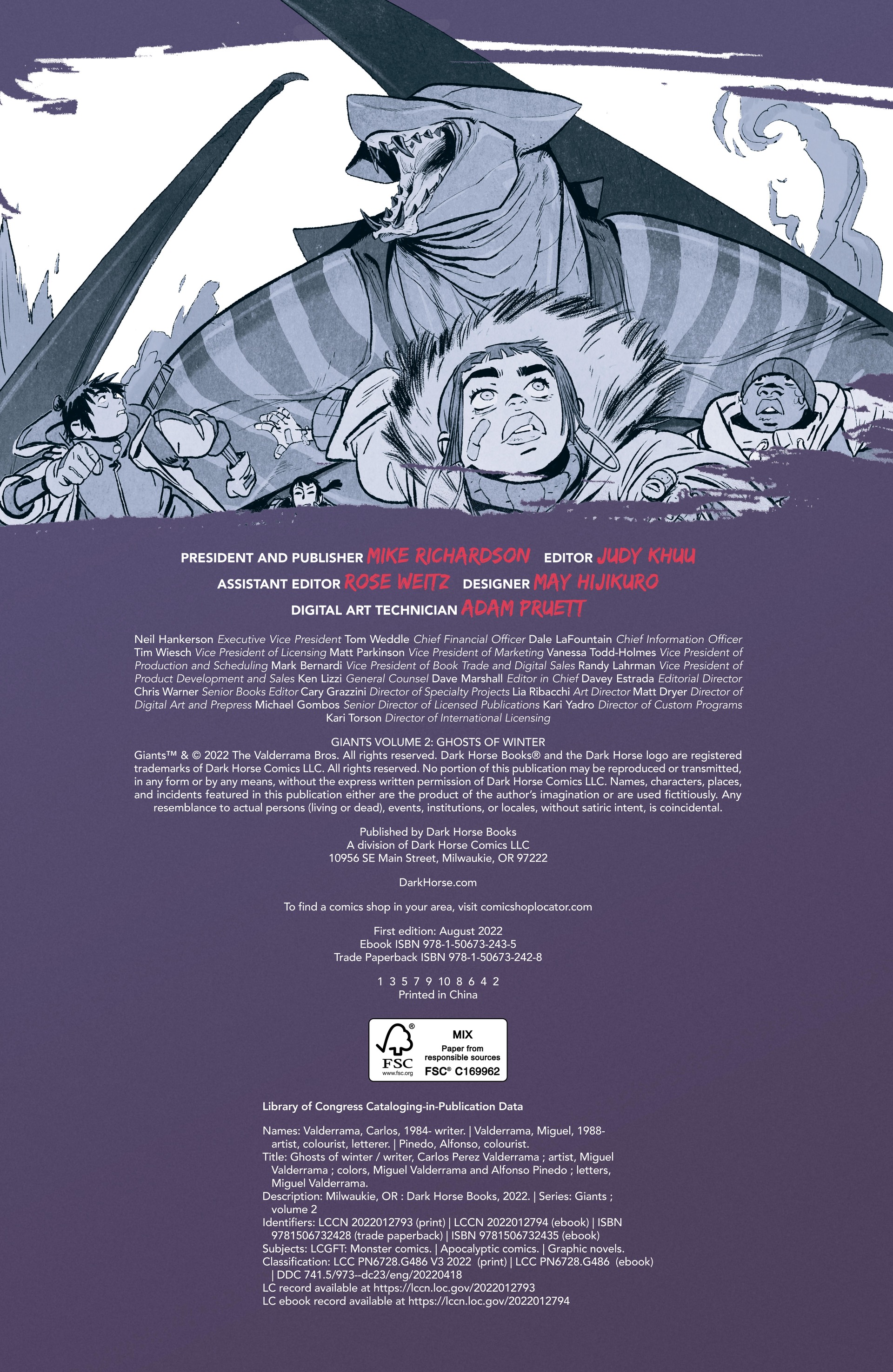 Giants Vol. 2 - Ghosts of Winter (2022): Chapter TPB - Page 5