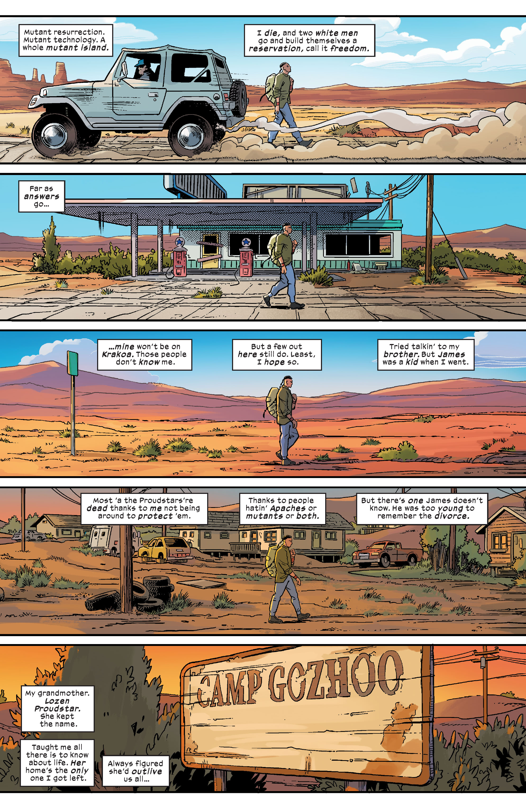 Giant-Size X-Men: Thunderbird (2022): Chapter 1 - Page 6