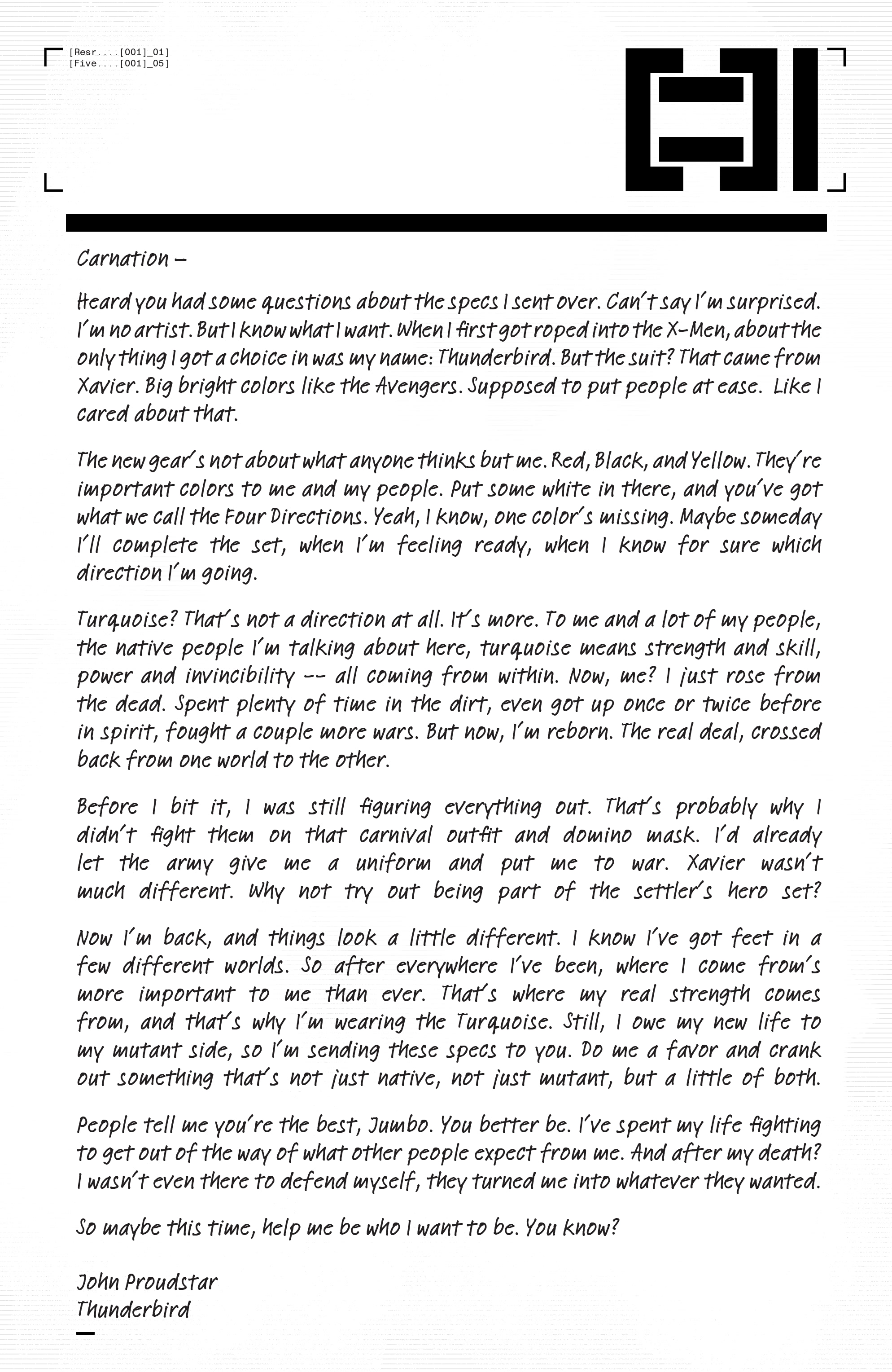 Giant-Size X-Men: Thunderbird (2022): Chapter 1 - Page 9