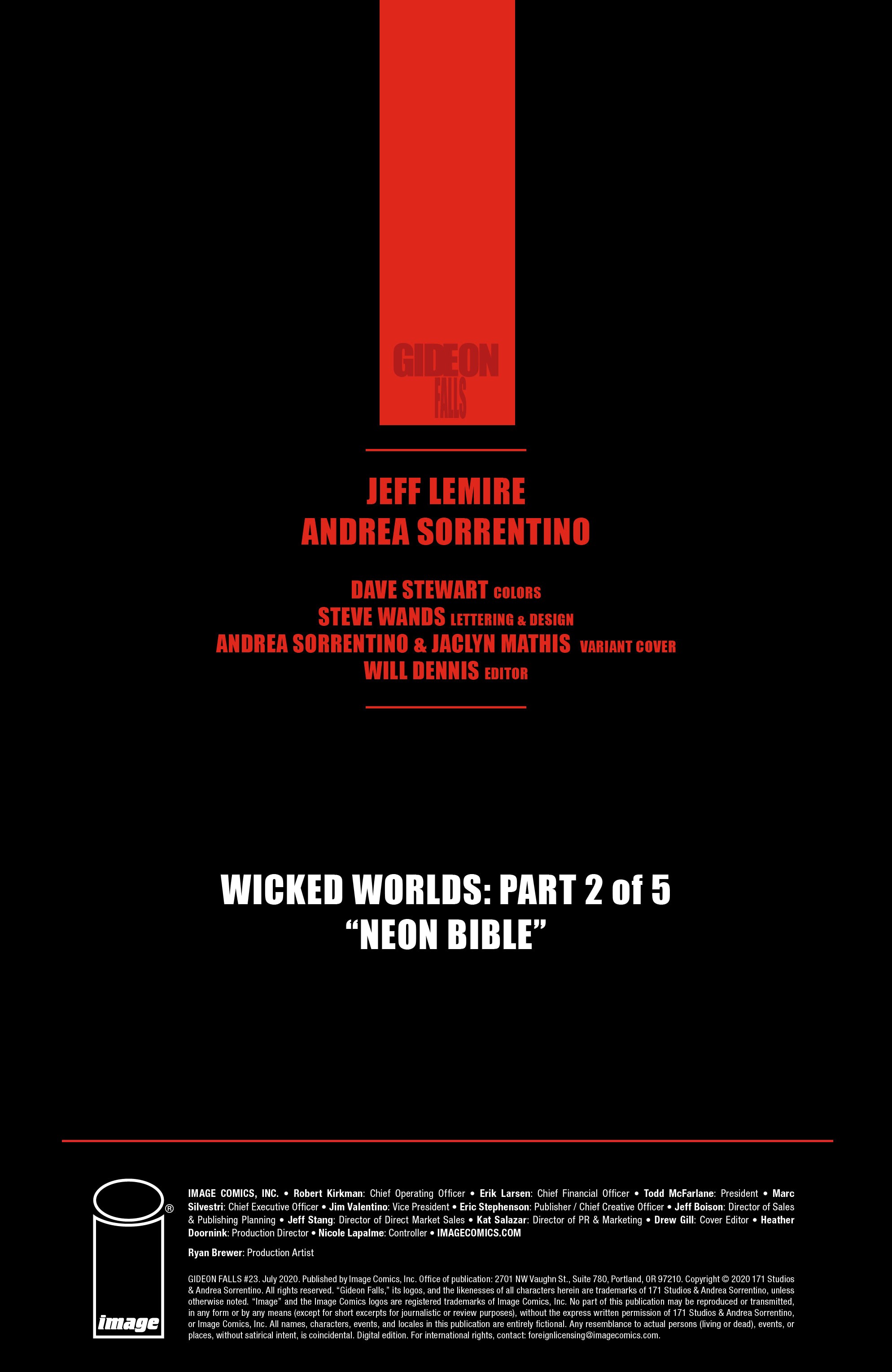 Gideon Falls (2018): Chapter 23 - Page 2
