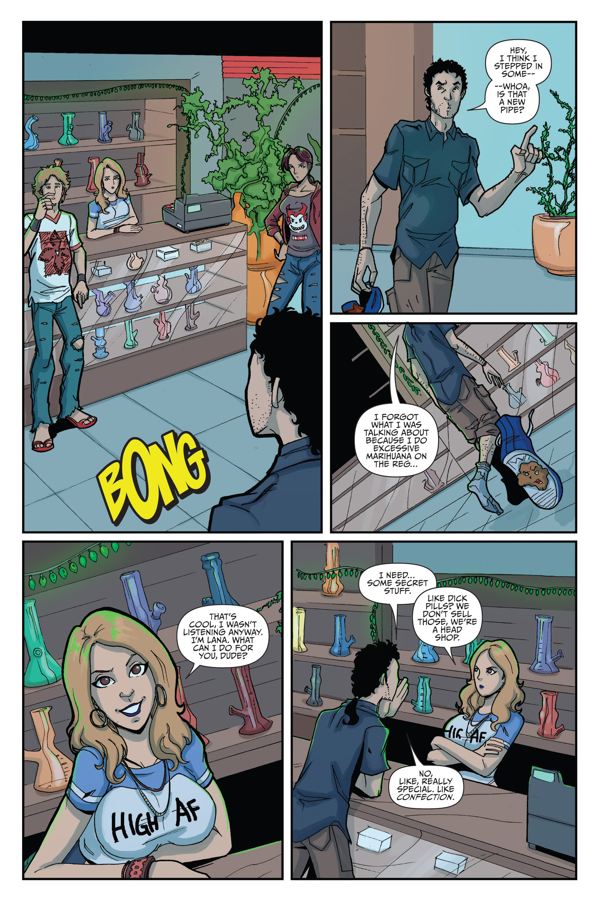 Gingerdead Man Meets Evil Bong (2018): Chapter 1 - Page 6