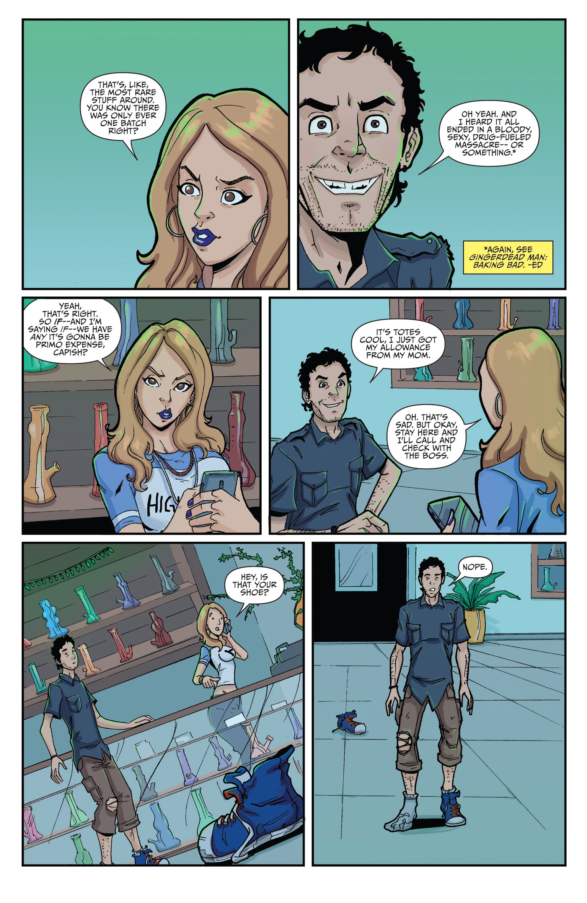 Gingerdead Man Meets Evil Bong (2018): Chapter 1 - Page 7