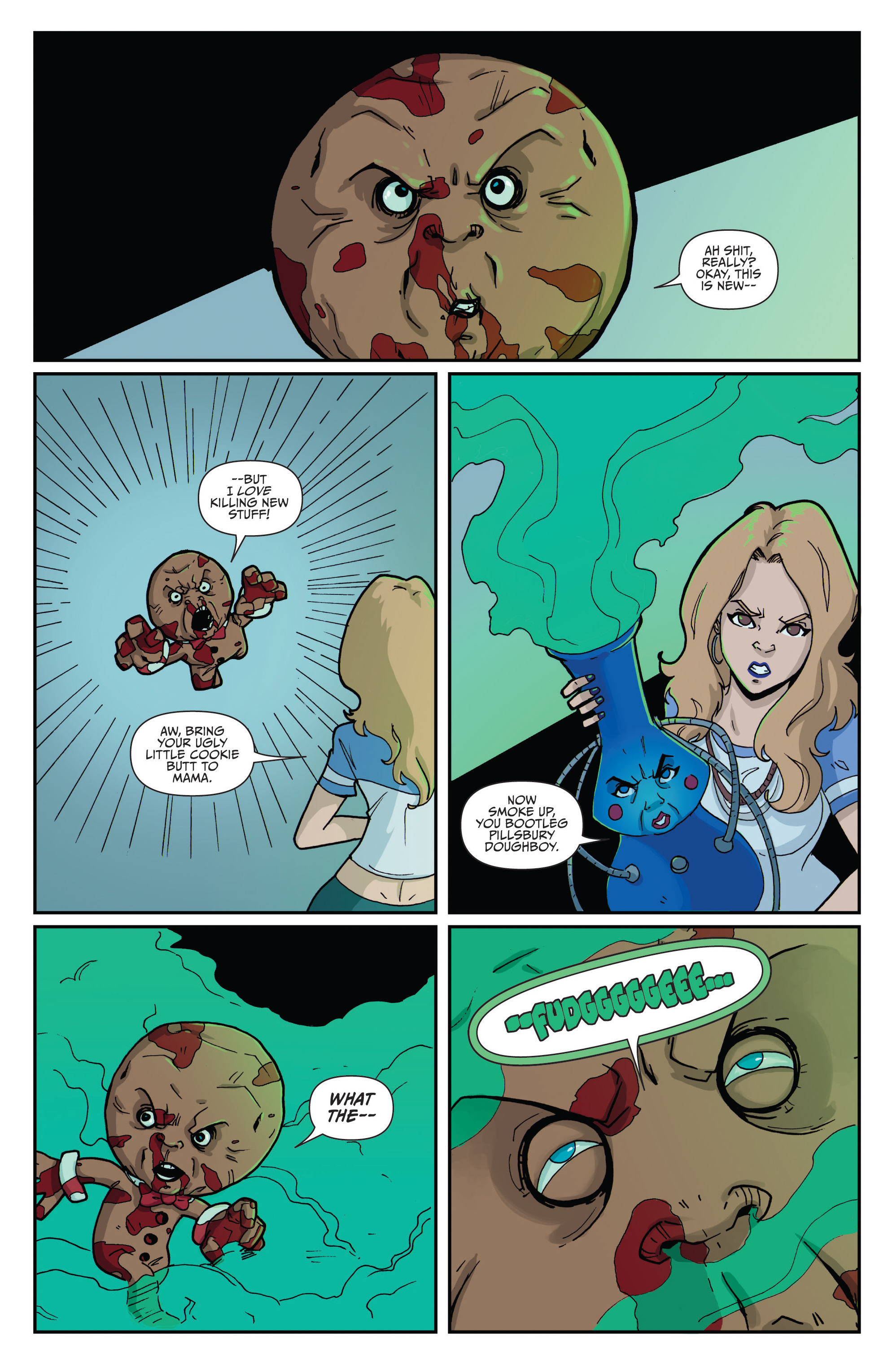 Gingerdead Man Meets Evil Bong (2018): Chapter 1 - Page 16