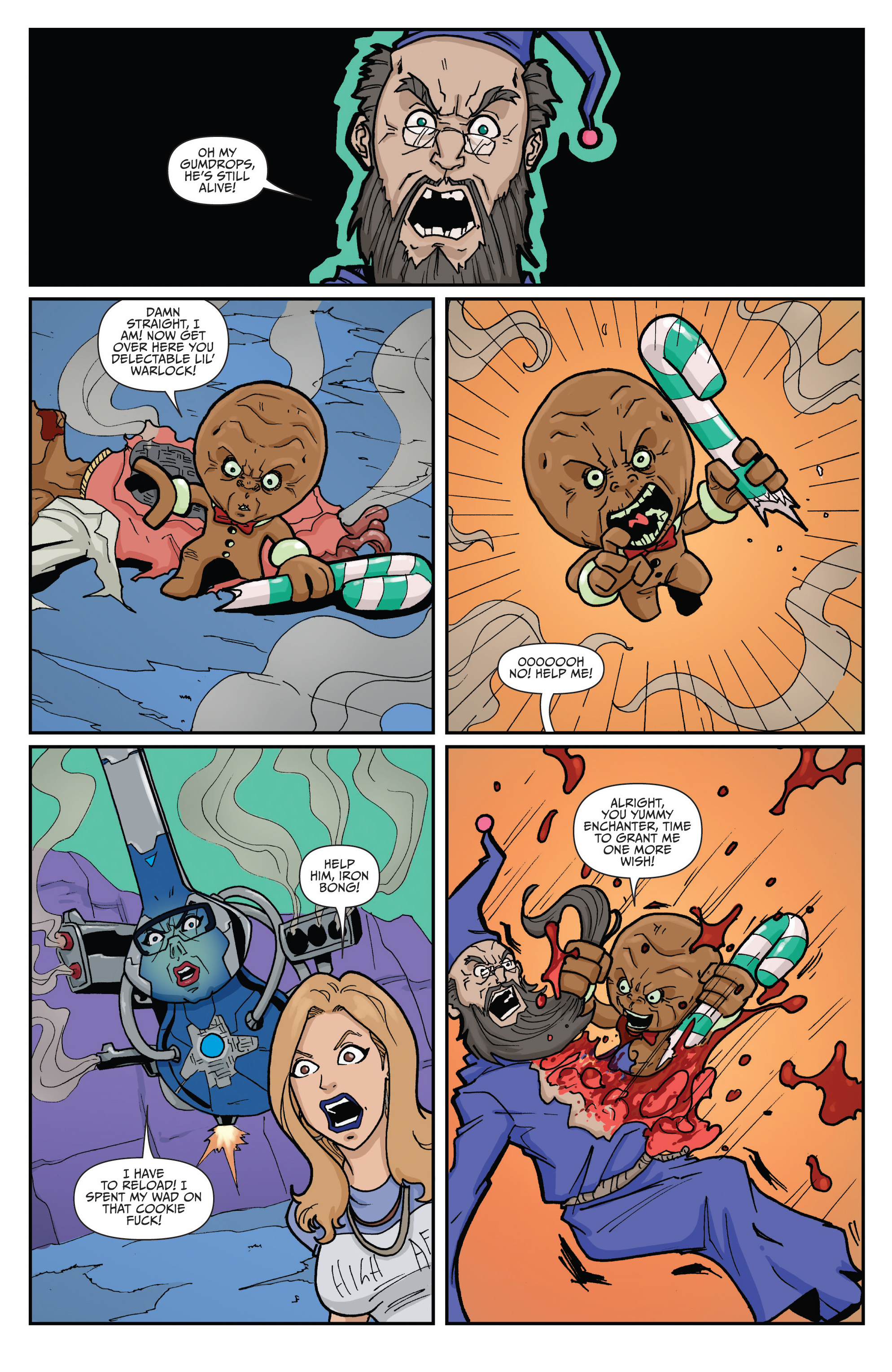 Gingerdead Man Meets Evil Bong (2018): Chapter 3 - Page 12