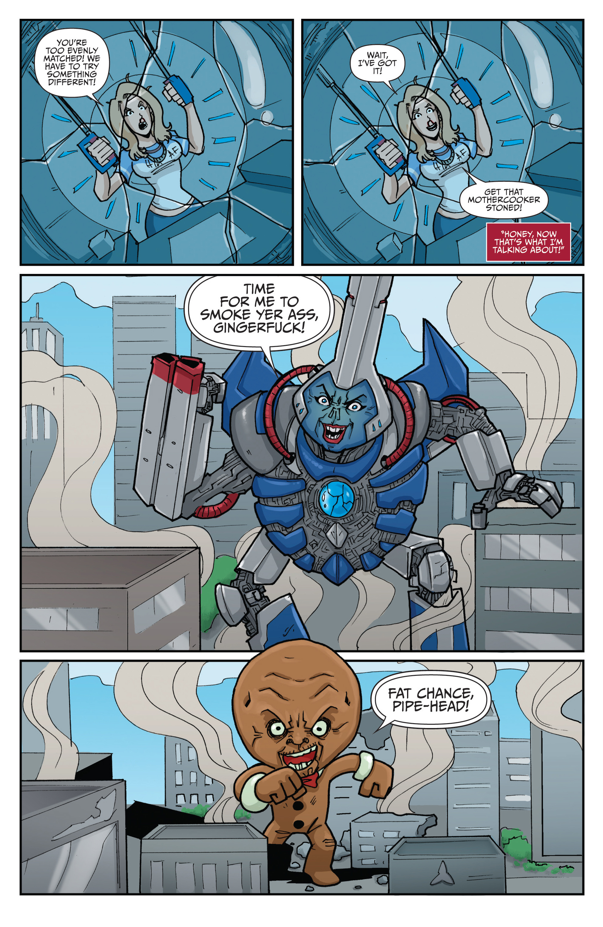 Gingerdead Man Meets Evil Bong (2018): Chapter 3 - Page 23