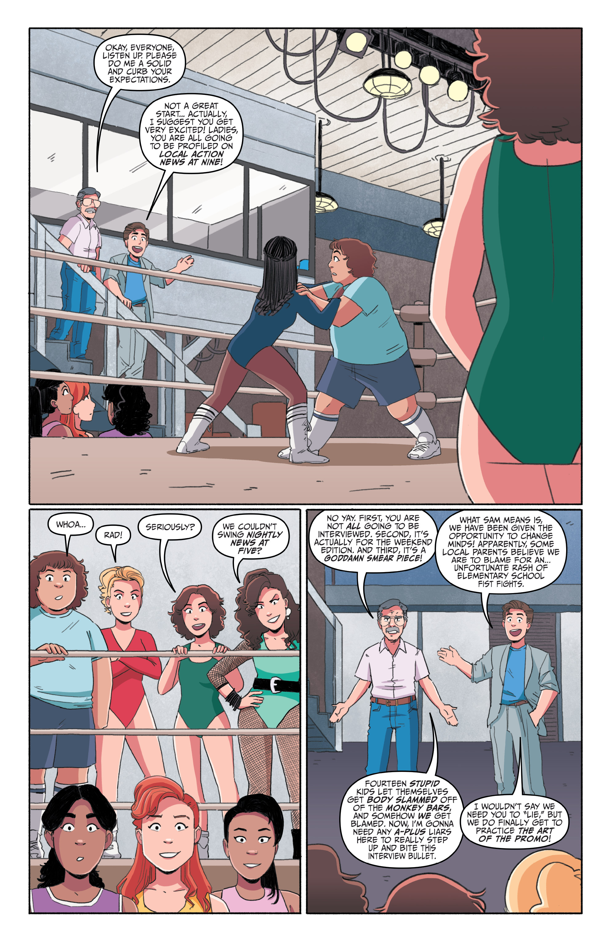 GLOW vs the Babyface (2019-): Chapter 1 - Page 7