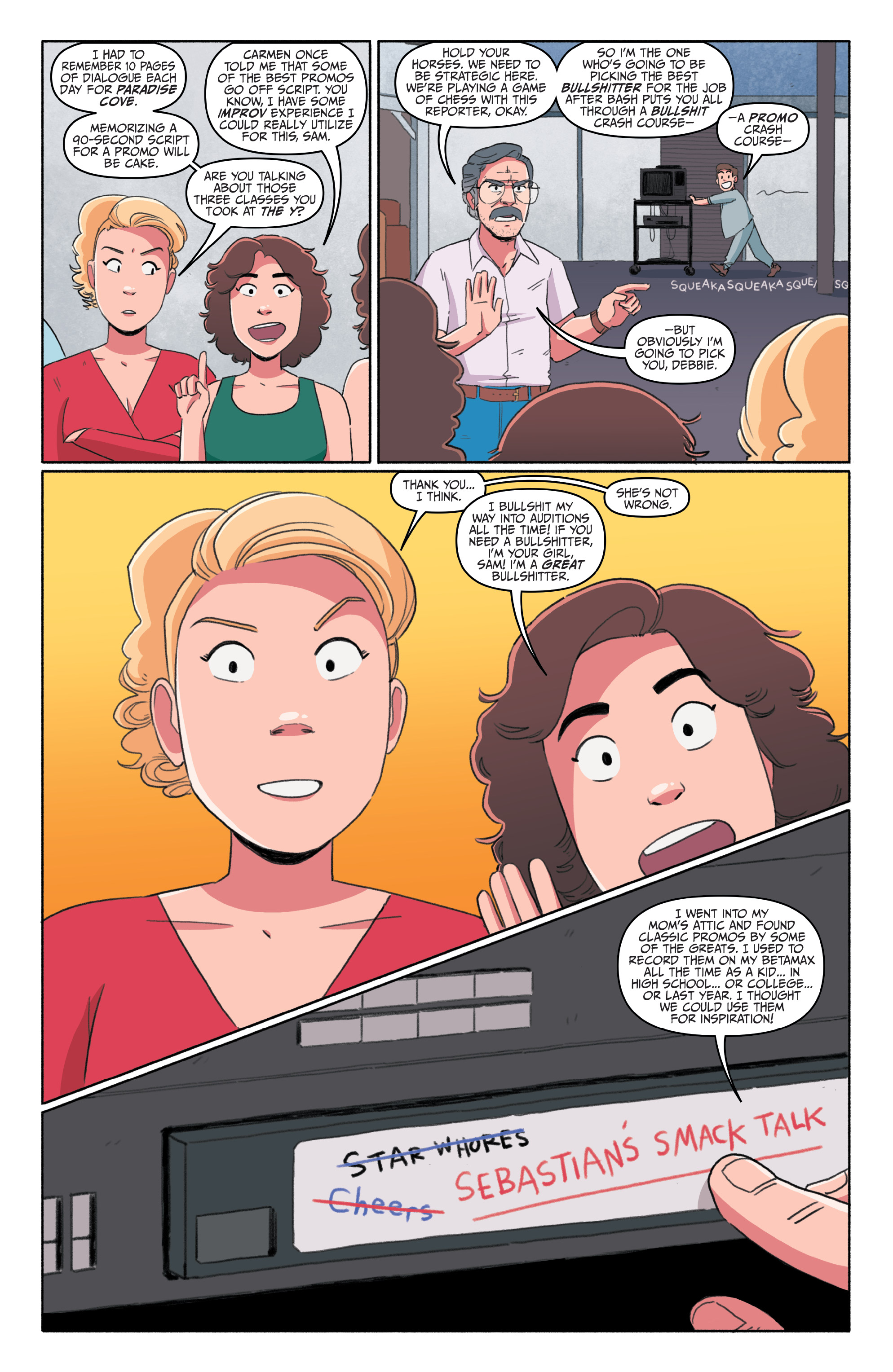 GLOW vs the Babyface (2019-): Chapter 1 - Page 8
