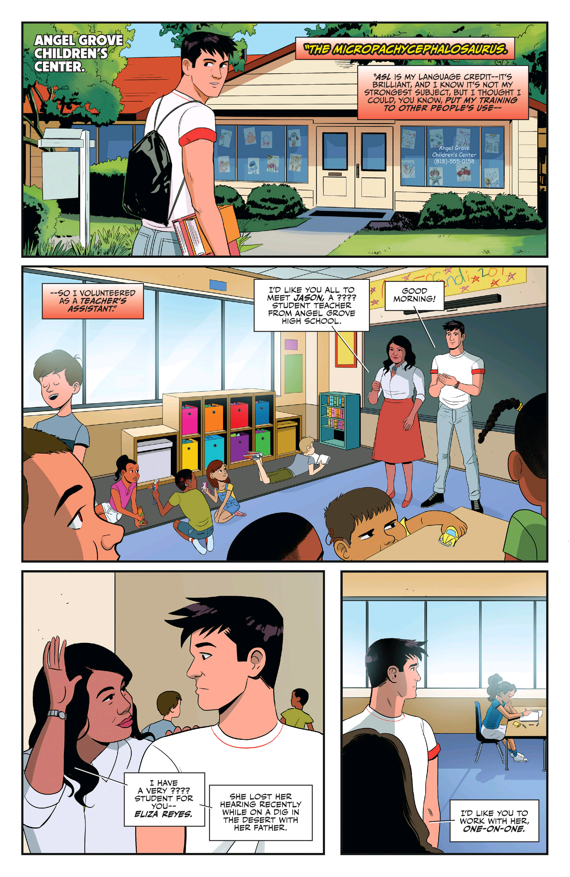 Go Go Power Rangers: Back to School (2018-): Chapter 1 - Page 5