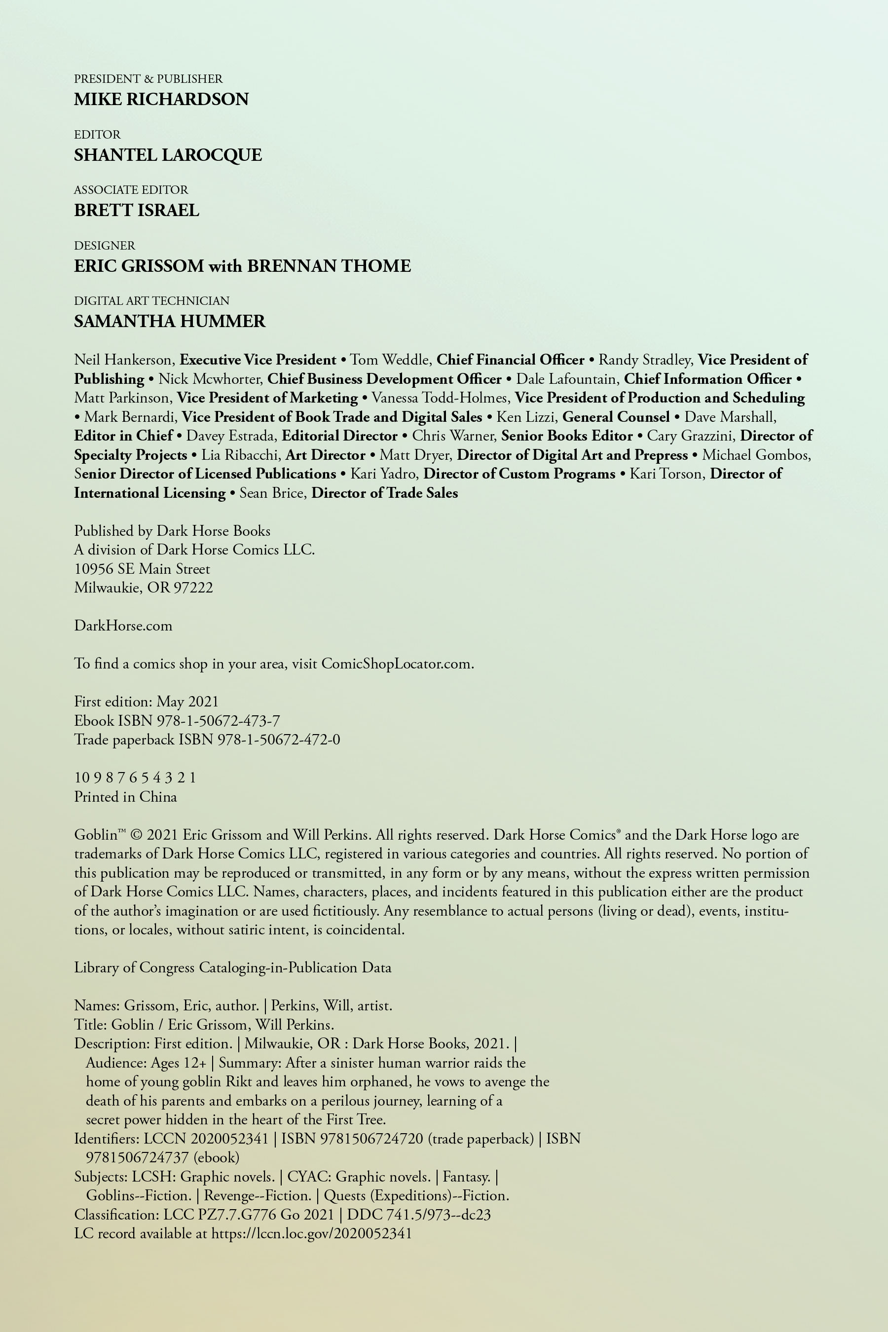 Goblin (2021): Chapter 1 - Page 4
