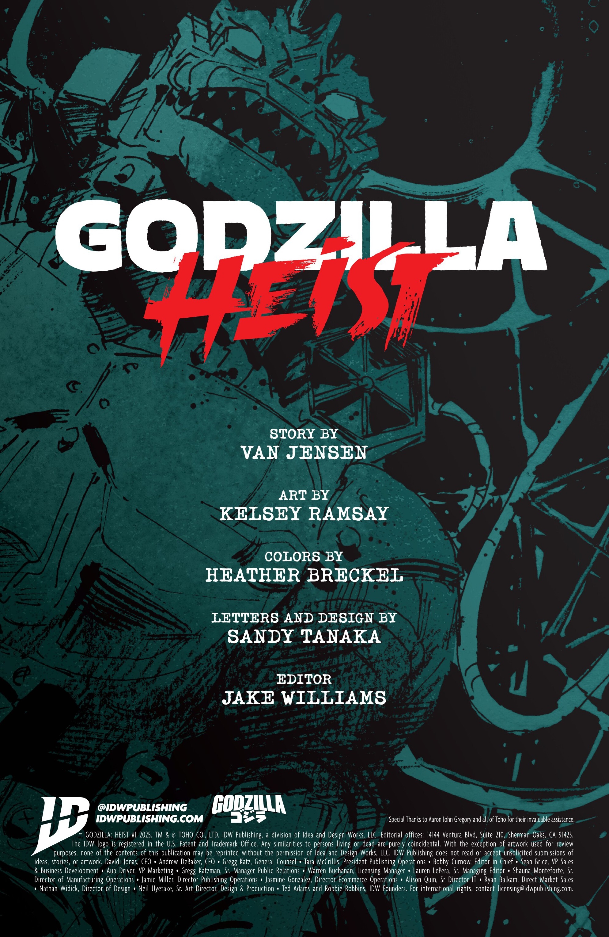 Godzilla: Heist (2025-): Chapter 1 - Page 2
