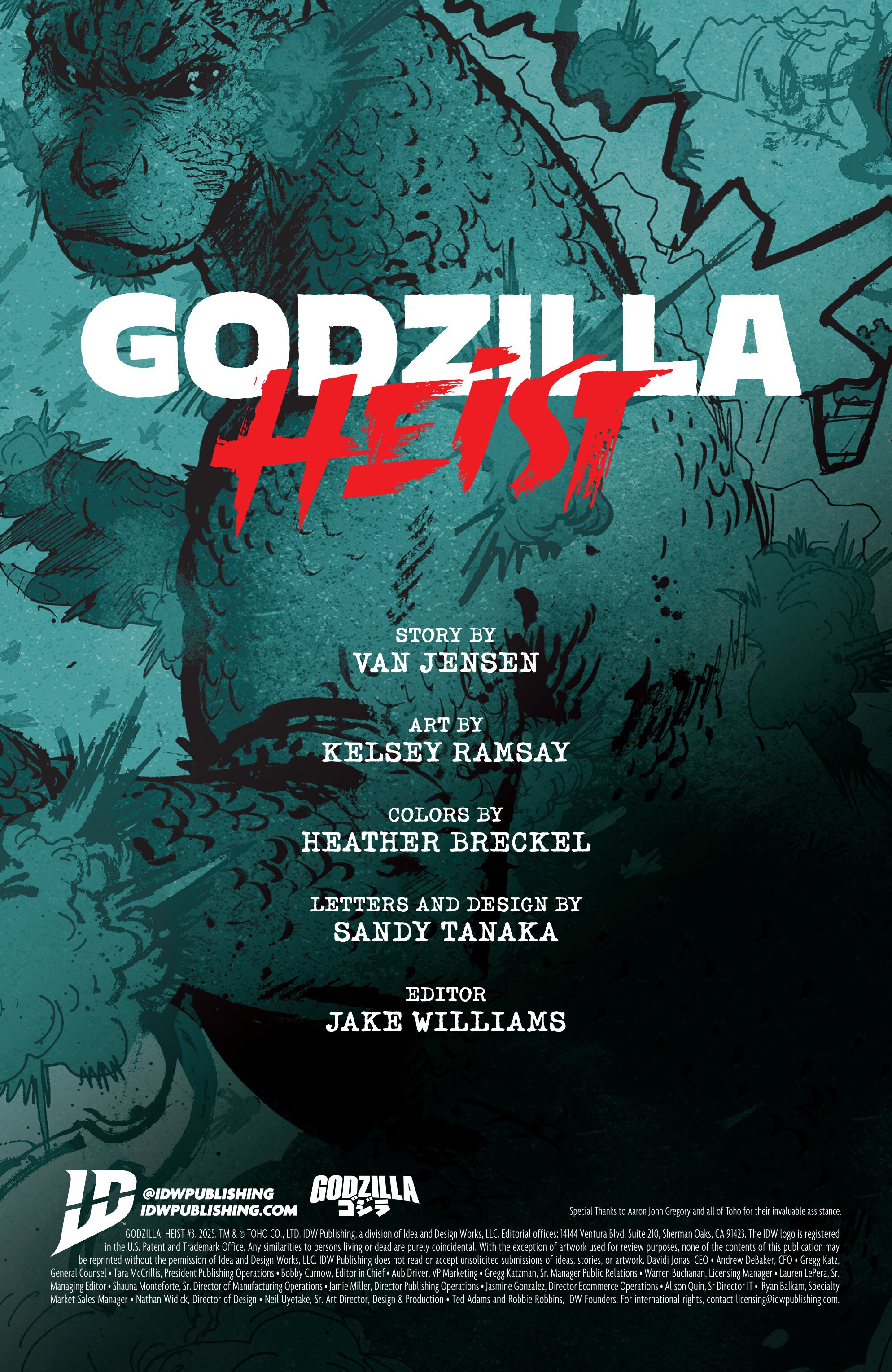 Godzilla: Heist (2025-): Chapter 3 - Page 2
