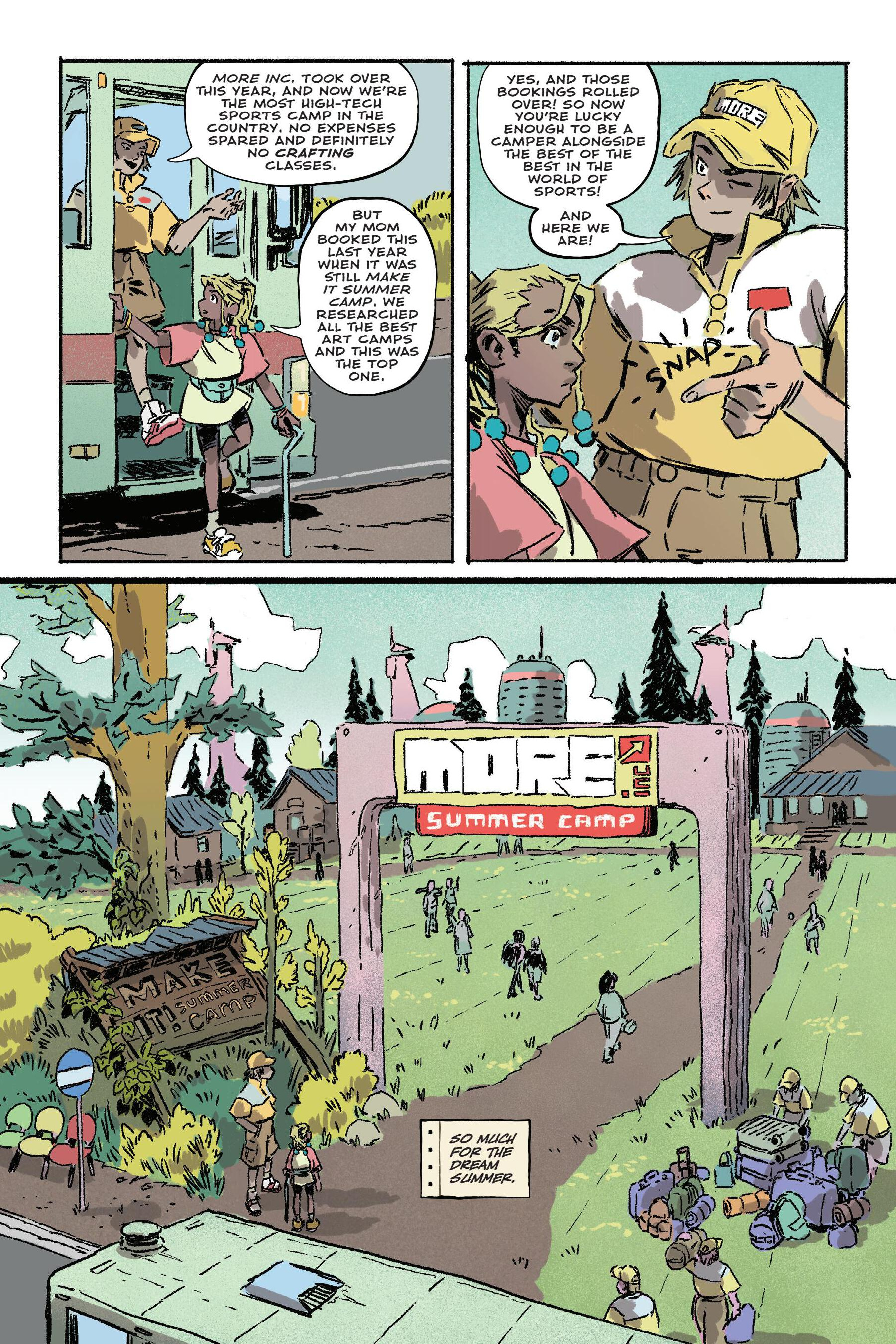 Godzilla: Monster Island Summer Camp (2024): Chapter 1 - Page 8