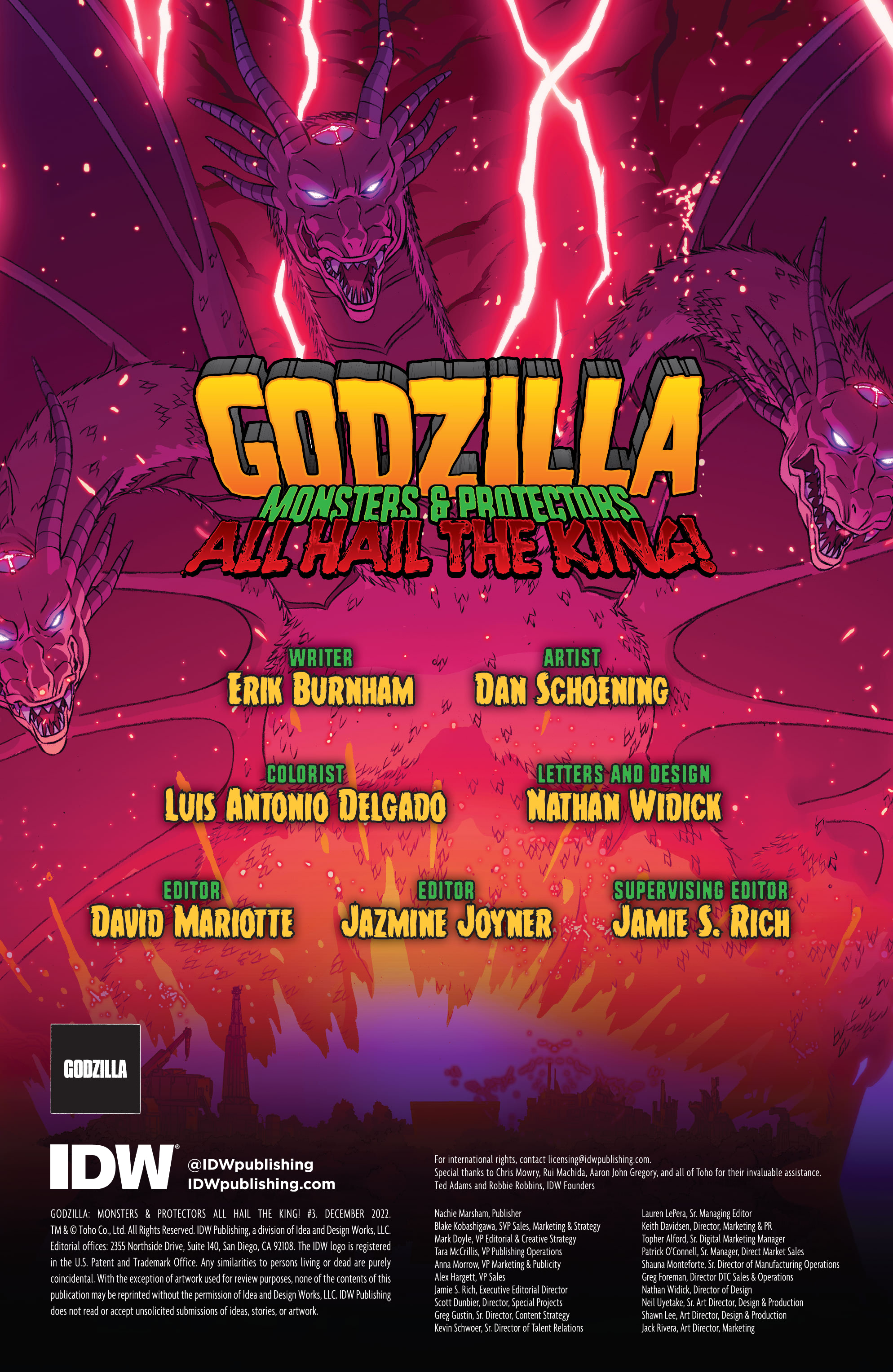 Godzilla: Monsters & Protectors - All Hail the King (2022-): Chapter 3 - Page 2
