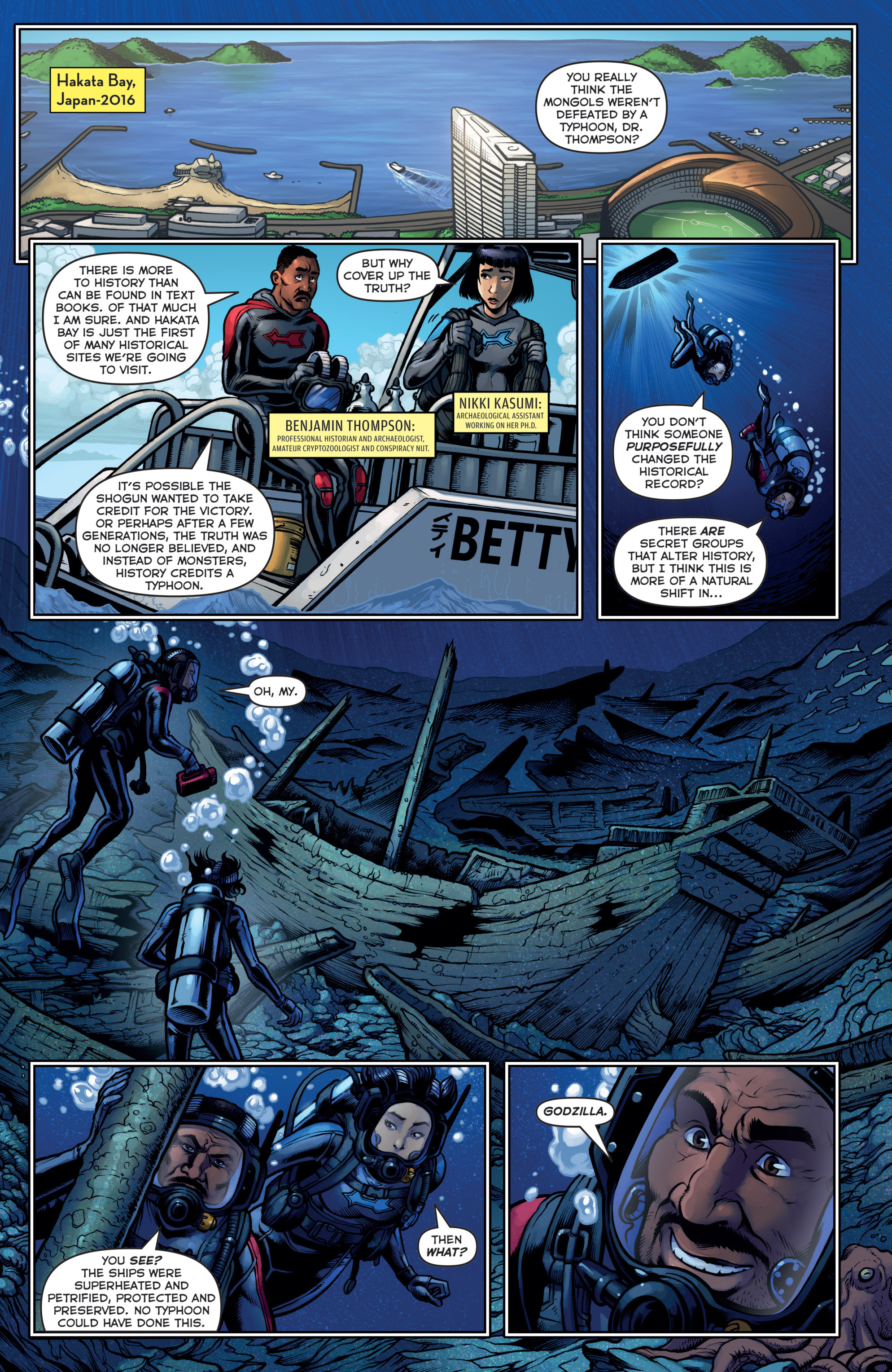 Godzilla: Rage Across Time (2016): Chapter 1 - Page 12