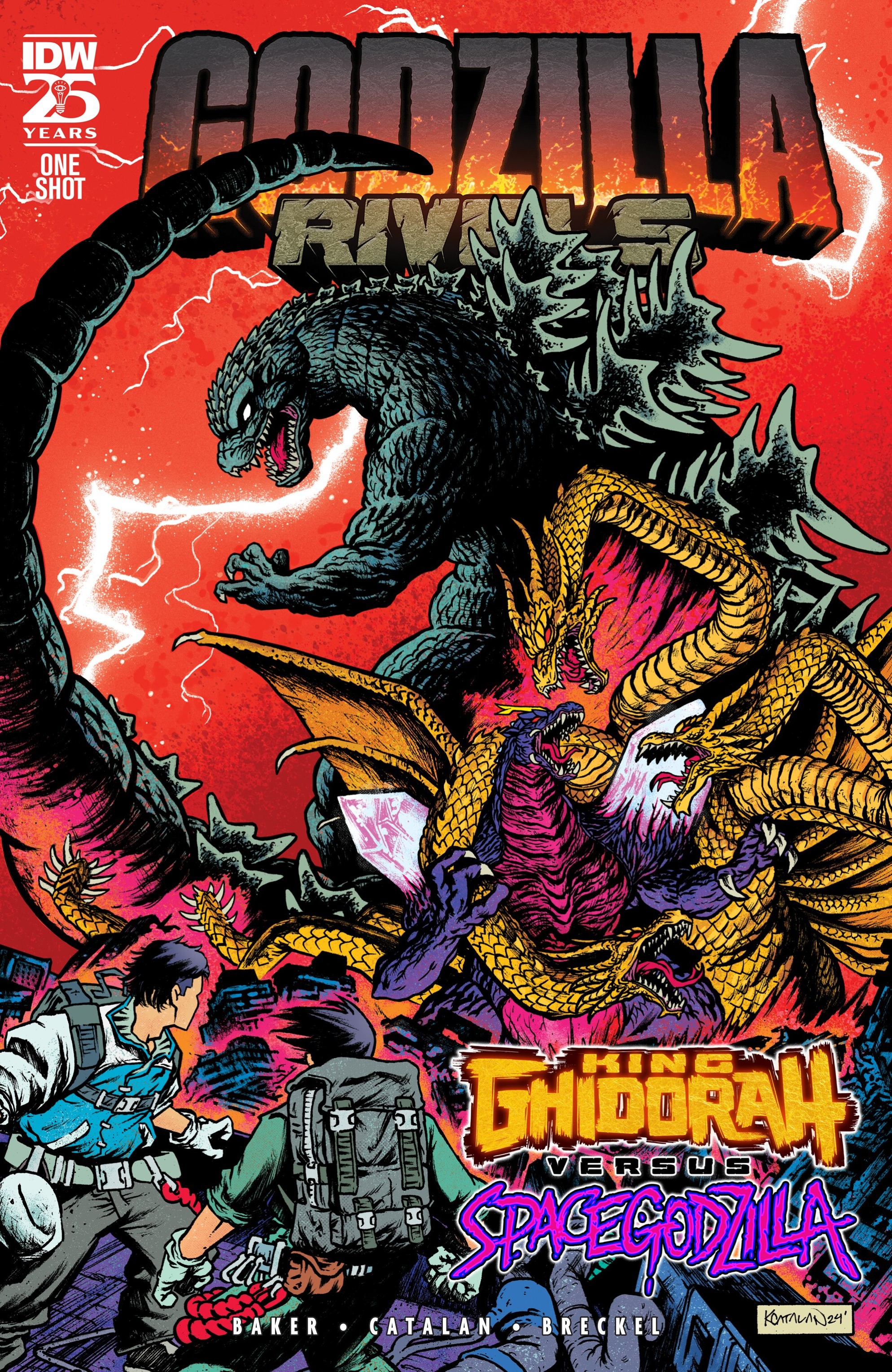 Godzilla Rivals: King Ghidorah vs. SpaceGodzilla (2024-): Chapter 1 - Page 1