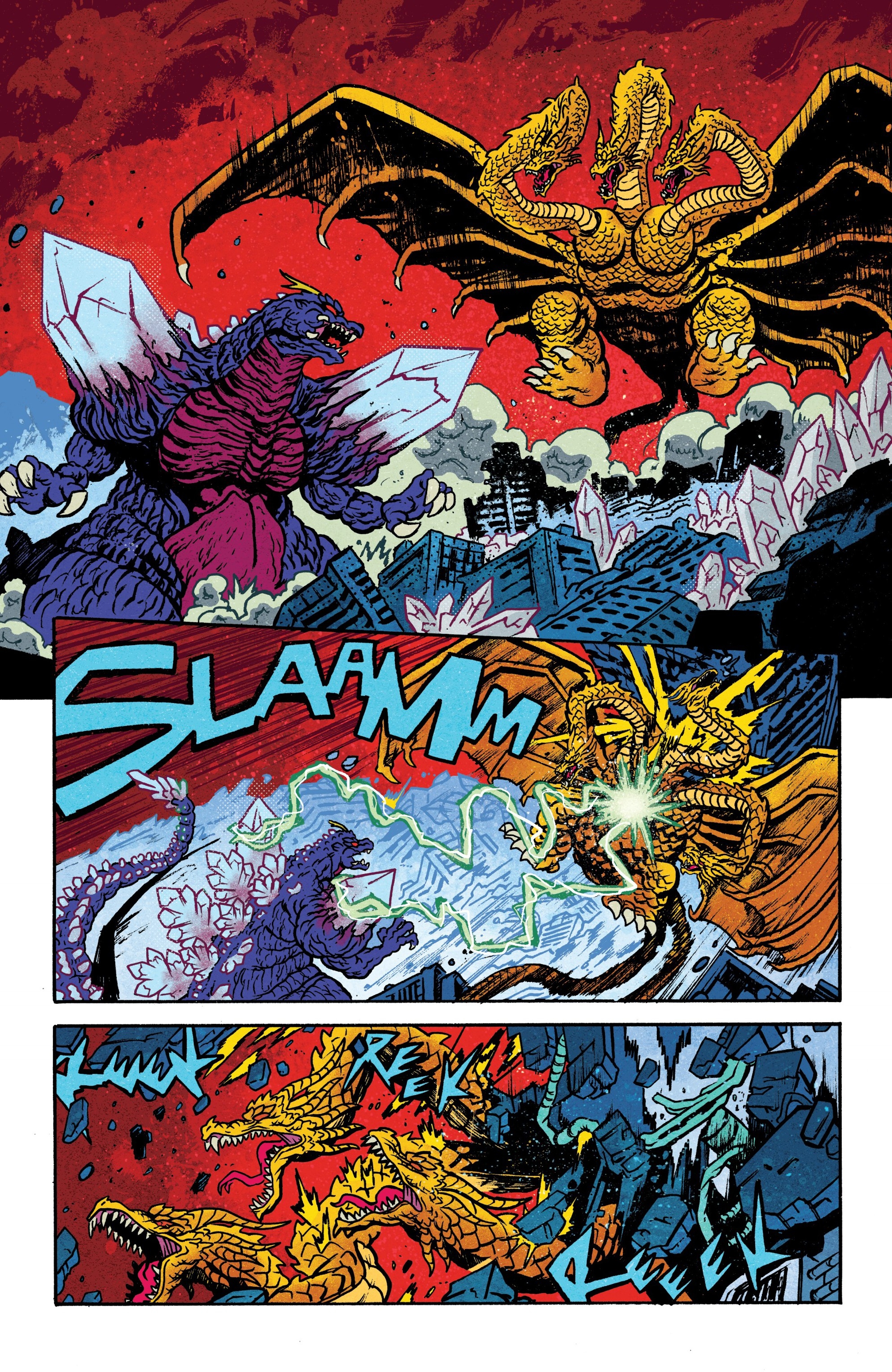 Godzilla Rivals: King Ghidorah vs. SpaceGodzilla (2024-): Chapter 1 - Page 3