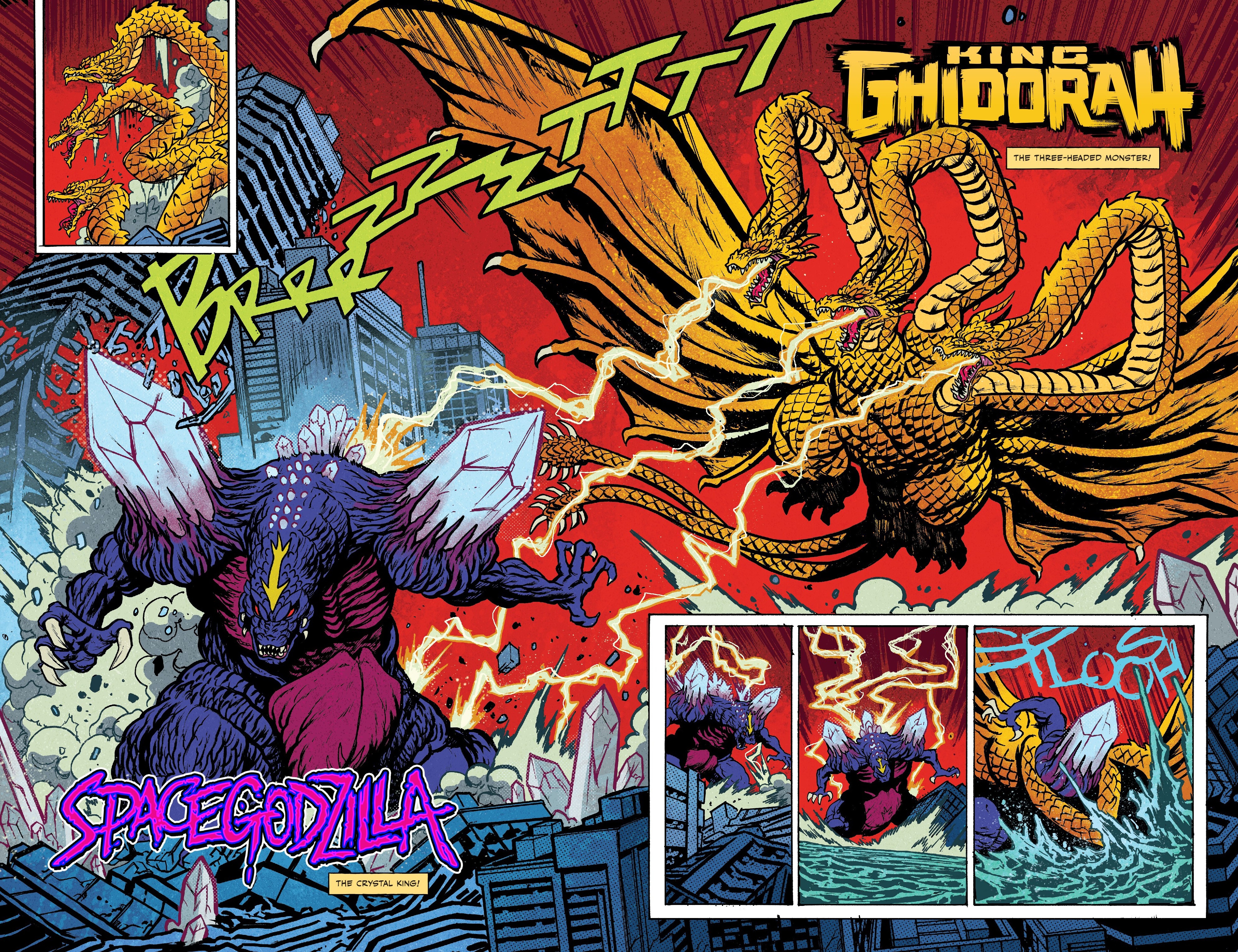 Godzilla Rivals: King Ghidorah vs. SpaceGodzilla (2024-): Chapter 1 - Page 4