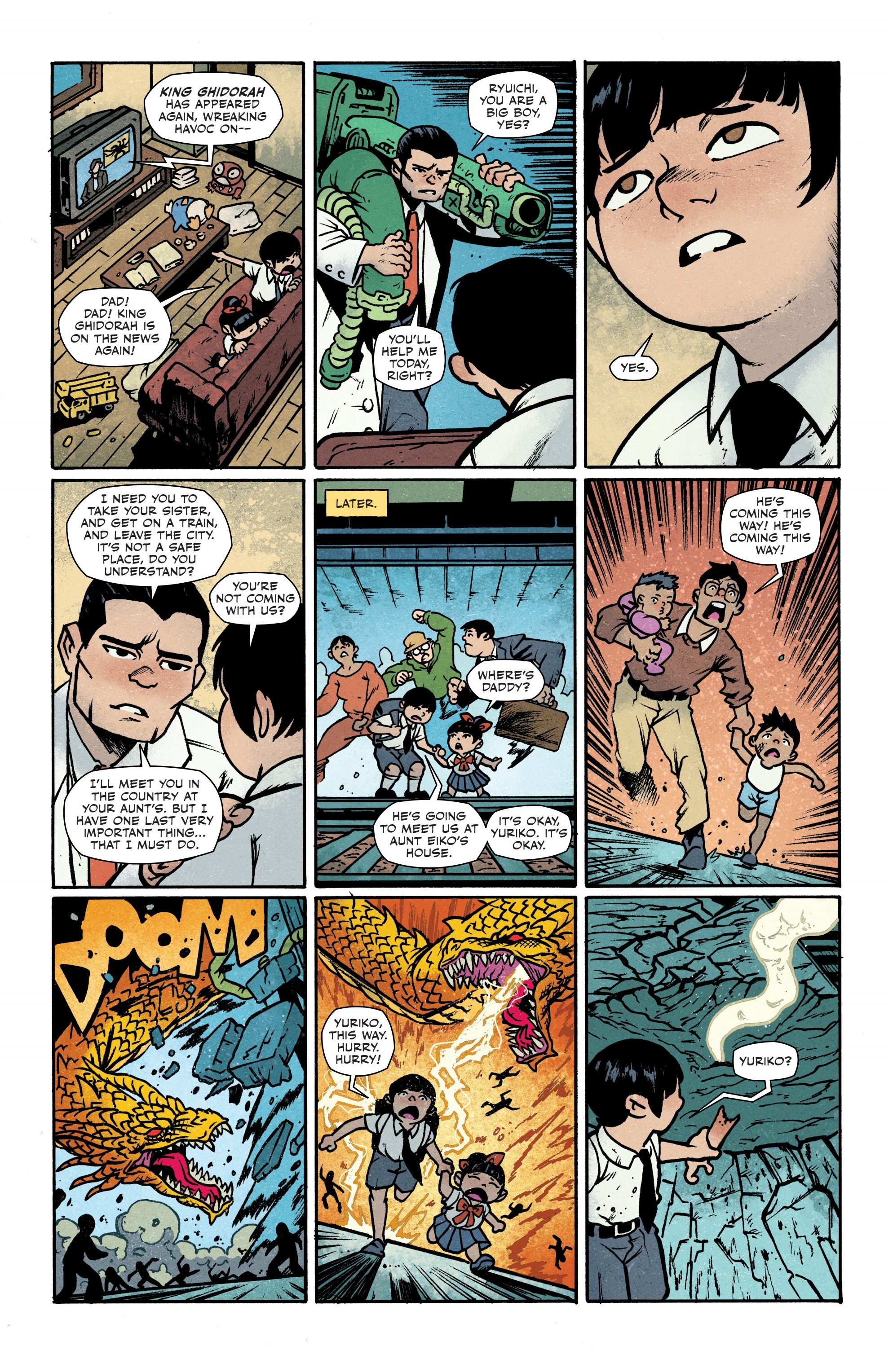 Godzilla Rivals: King Ghidorah vs. SpaceGodzilla (2024-): Chapter 1 - Page 9