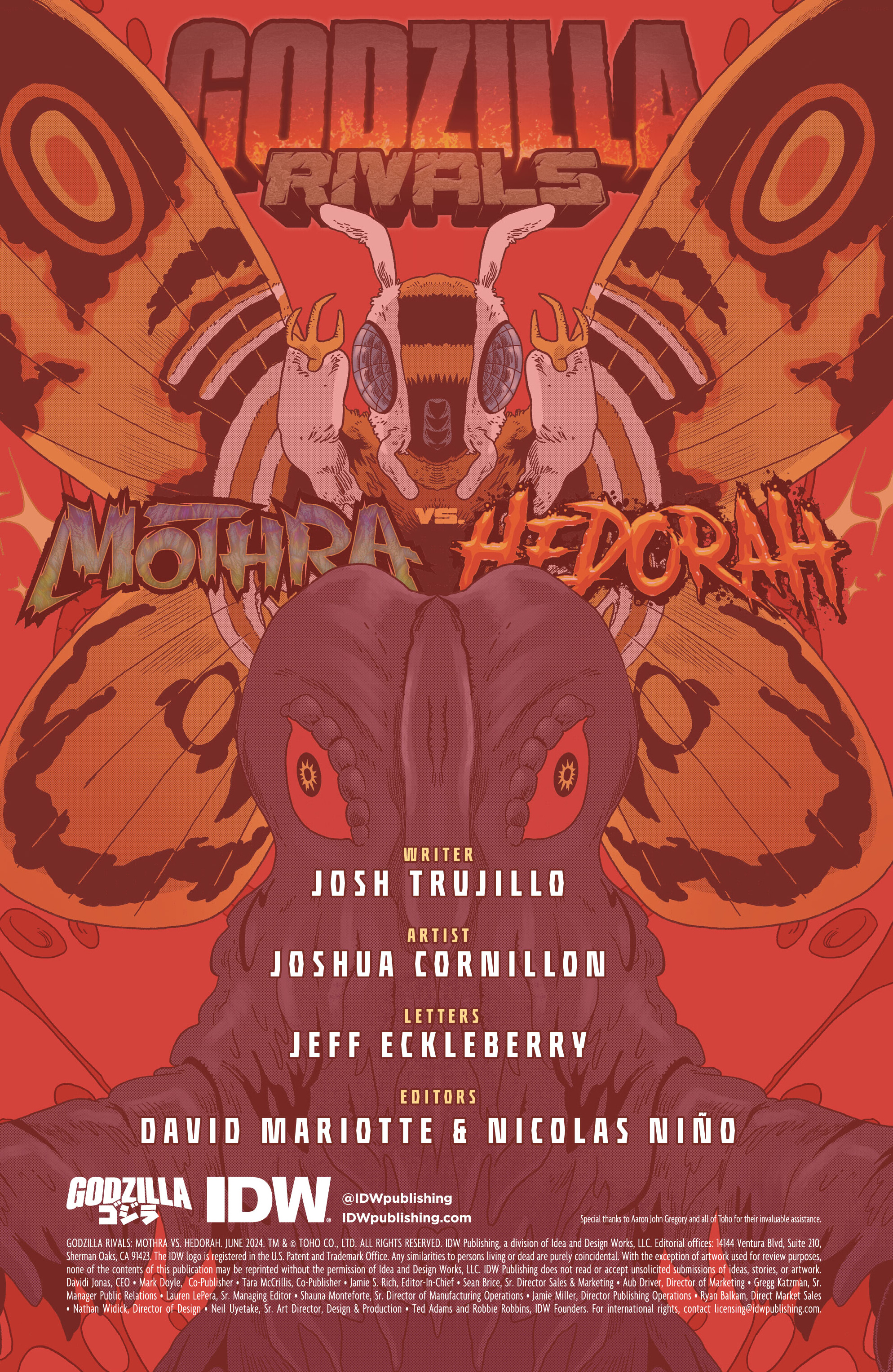 Godzilla Rivals: Mothra vs. Hedorah (2024-): Chapter 1 - Page 2