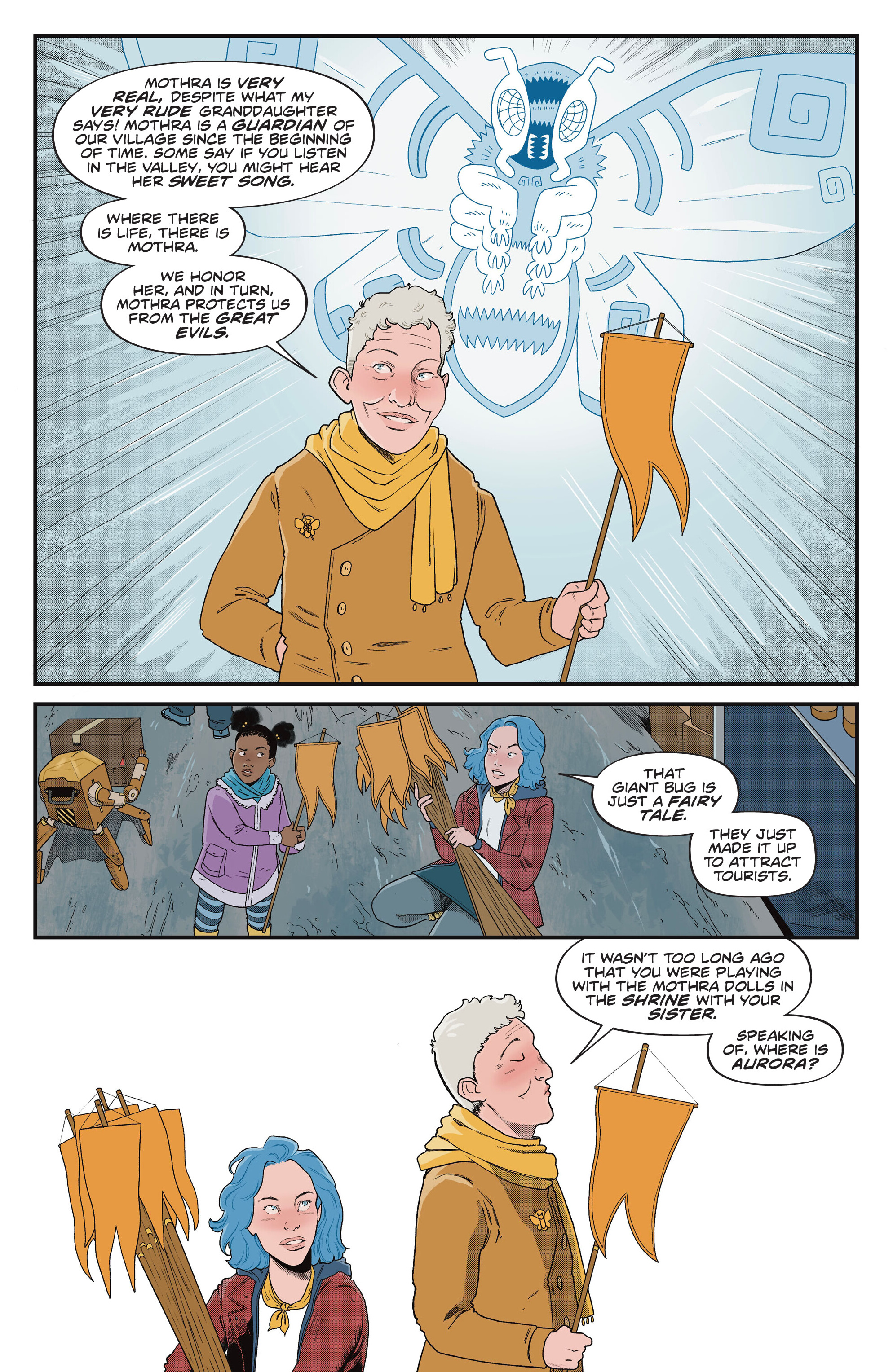 Godzilla Rivals: Mothra vs. Hedorah (2024-): Chapter 1 - Page 5