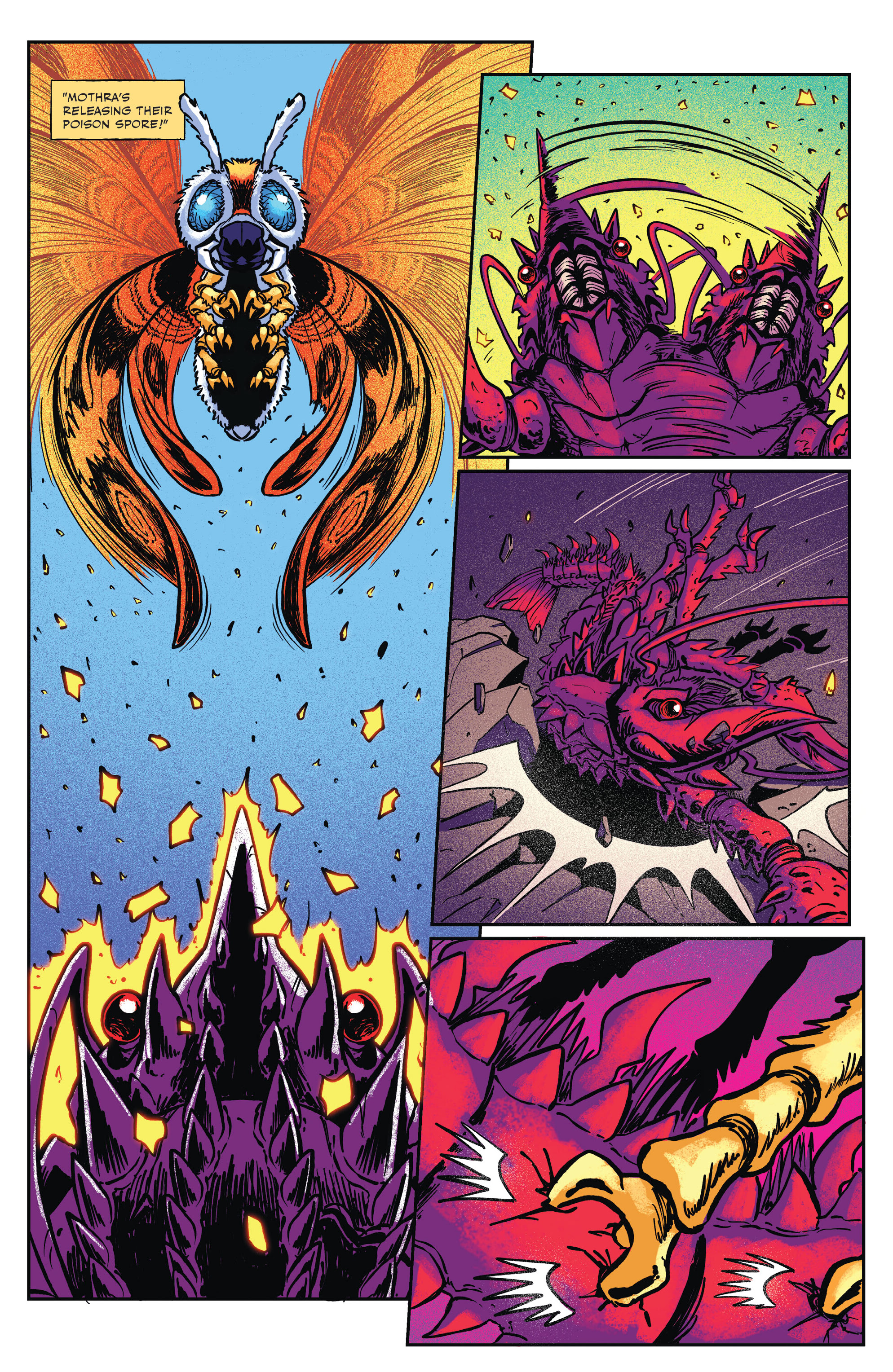Godzilla Rivals: Mothra vs. Moguera (2024-): Chapter 1 - Page 5