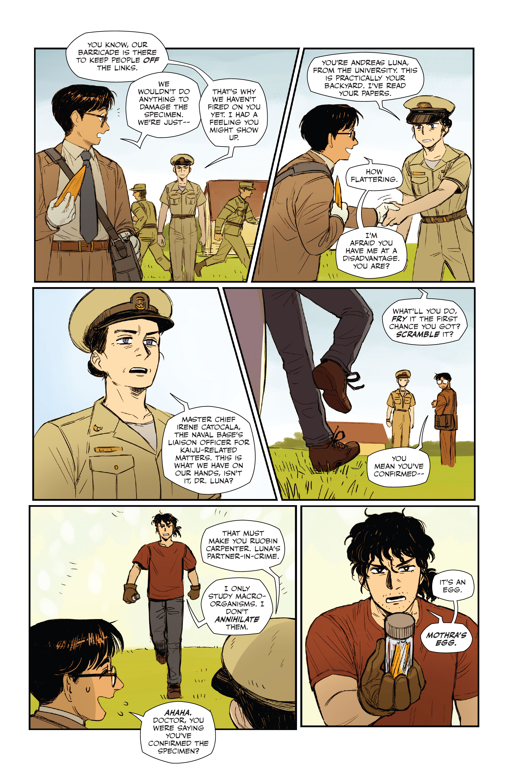 Godzilla Rivals: Mothra vs. Titanosaurus (2023-): Chapter 1 - Page 4