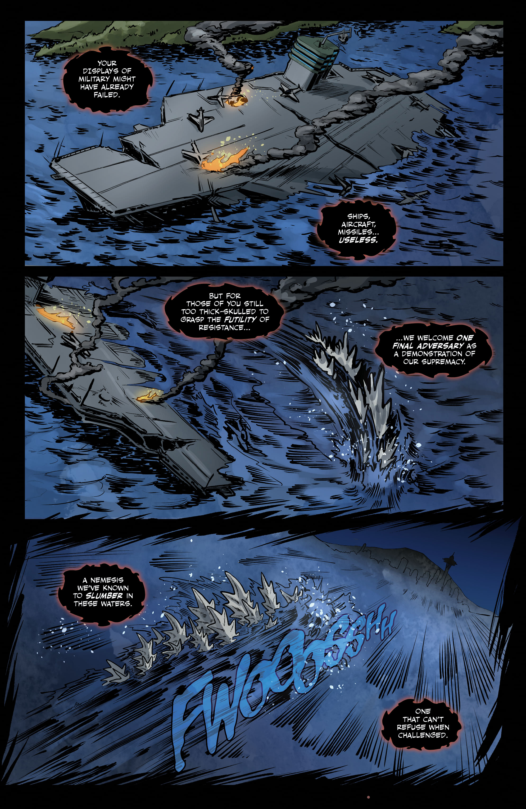 Godzilla Rivals vs. Gigan (2022-): Chapter 1 - Page 7
