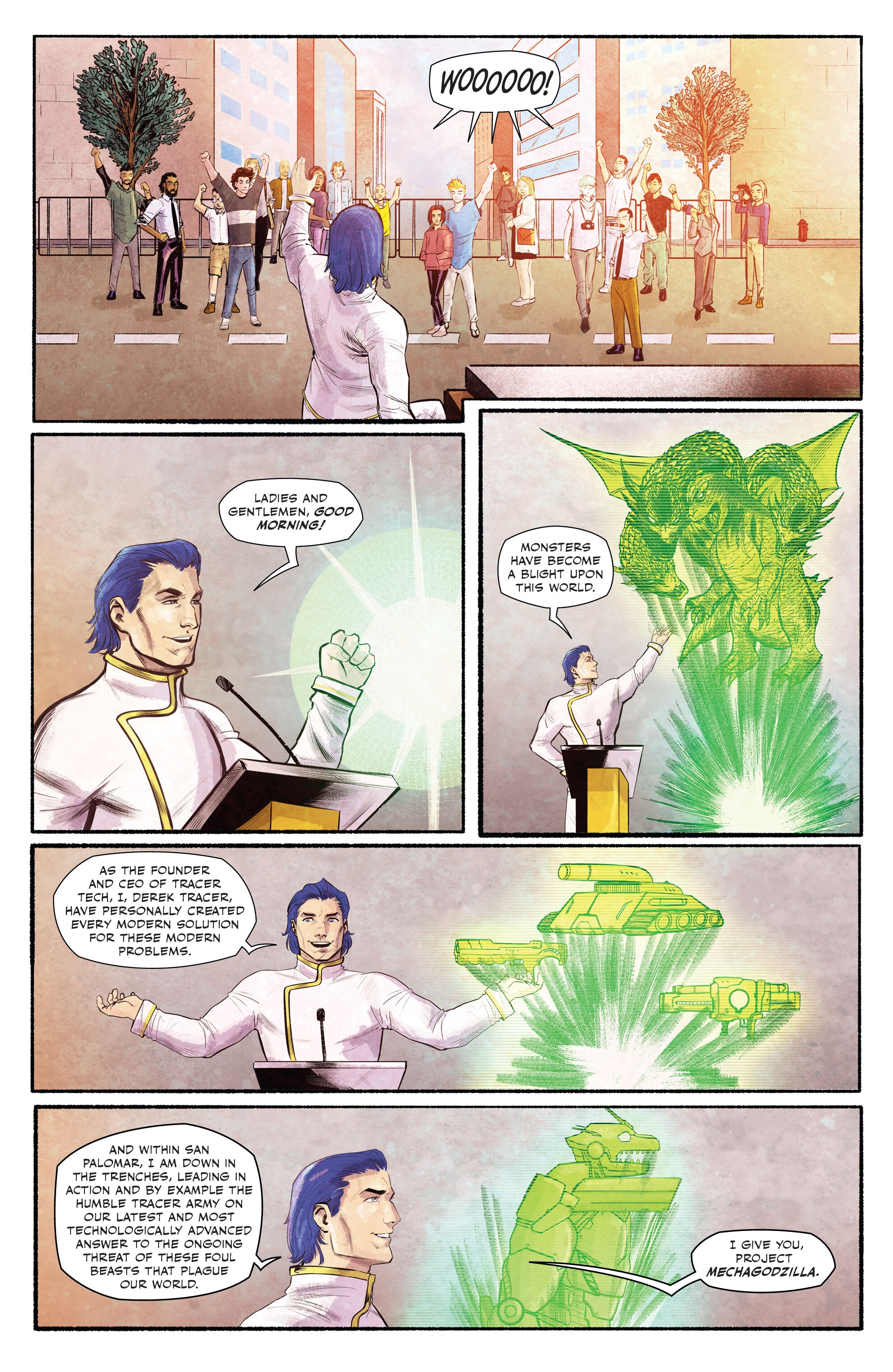 Godzilla Rivals: vs. Mechagodzilla (2023-): Chapter 1 - Page 5