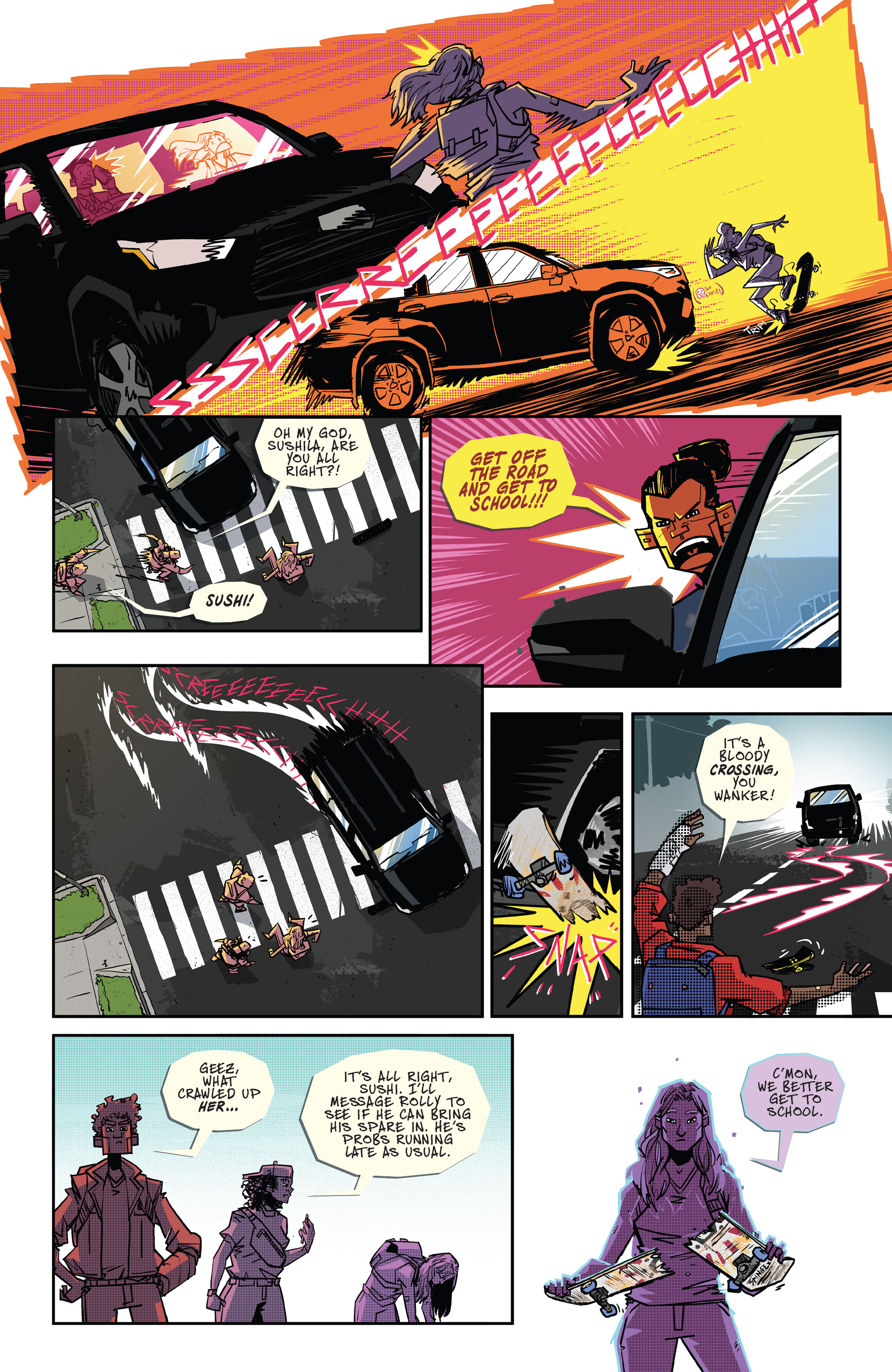 Godzilla: Skate or Die (2024-): Chapter 1 - Page 7