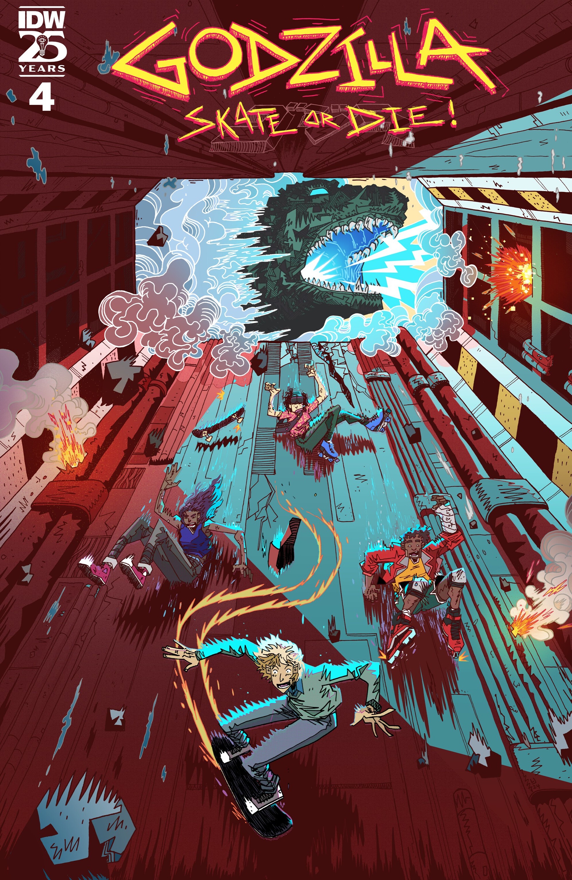 Godzilla: Skate or Die (2024-): Chapter 4 - Page 1