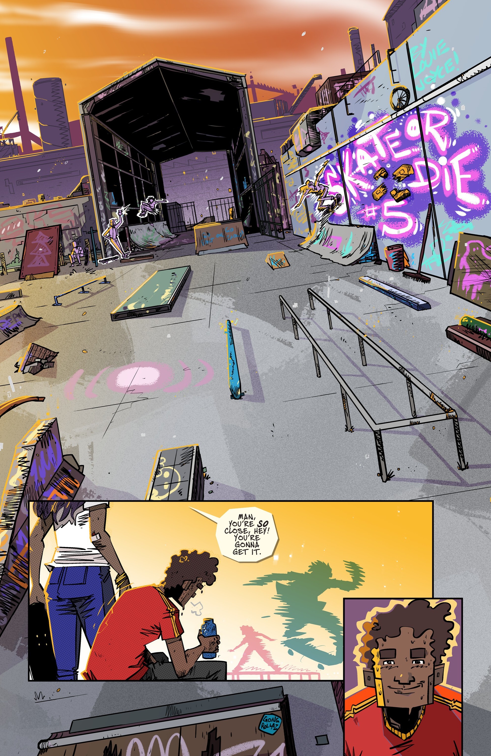Godzilla: Skate or Die (2024-): Chapter 5 - Page 4