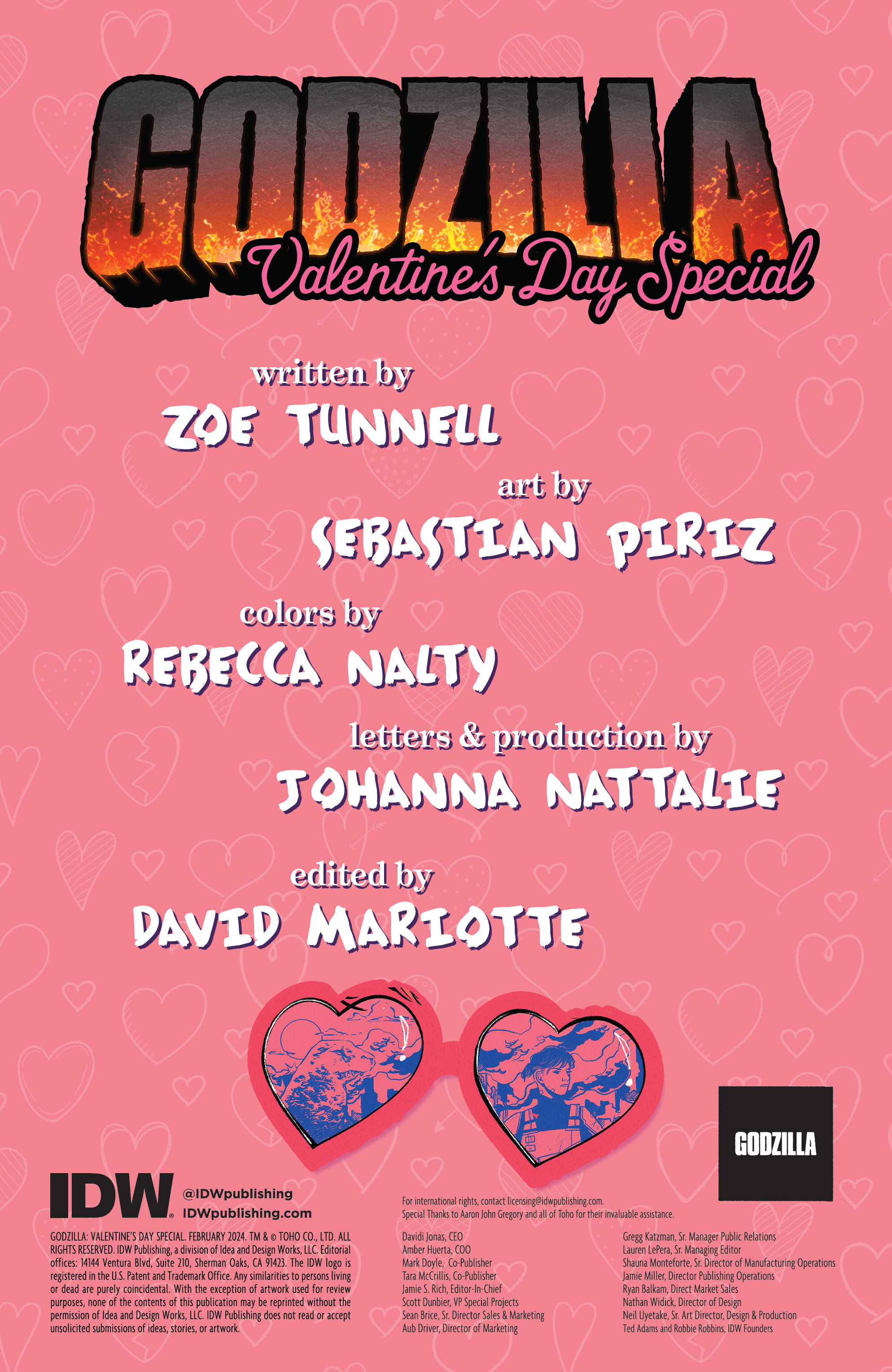 Godzilla: Valentines Day Special (2024-): Chapter 1 - Page 2