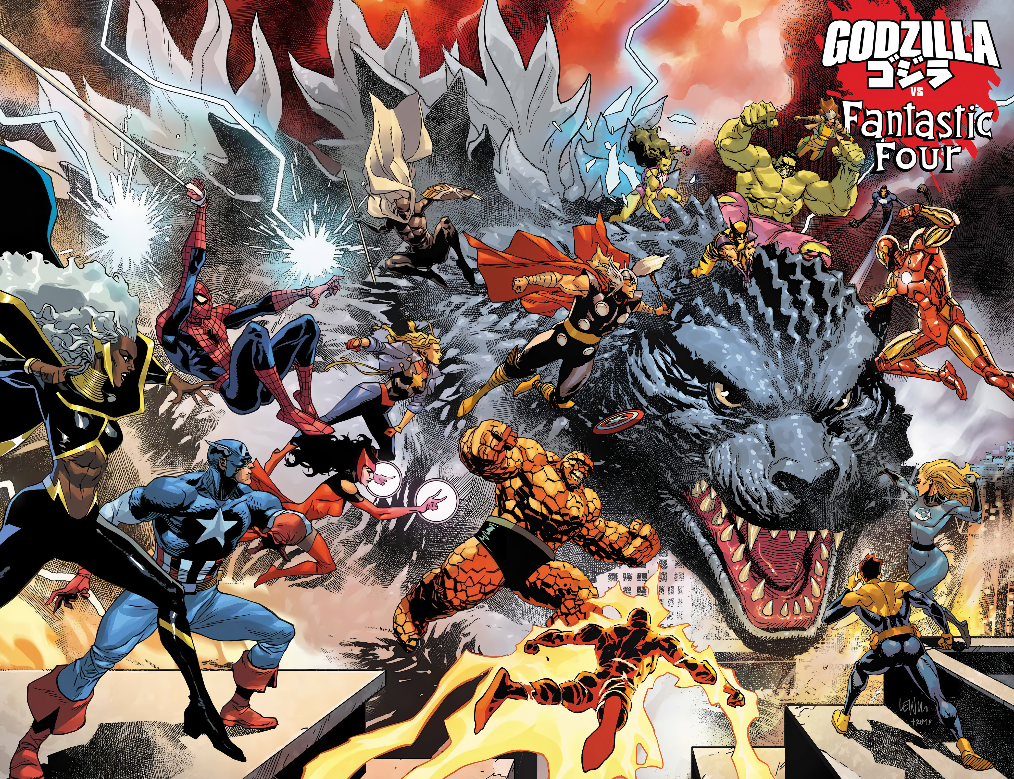 Godzilla vs. Fantastic Four (2025-): Chapter 1 - Page 2
