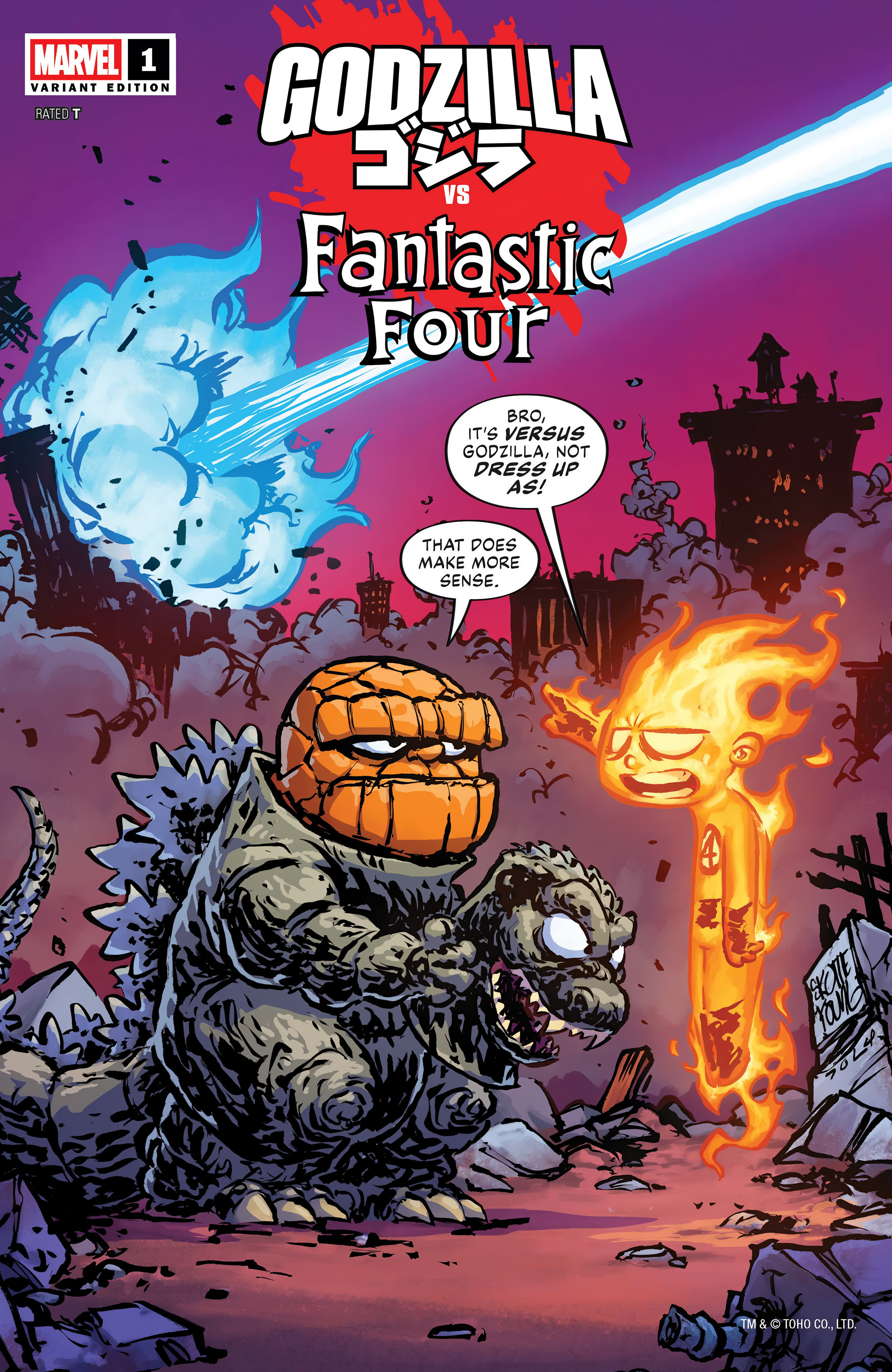 Godzilla vs. Fantastic Four (2025-): Chapter 1 - Page 7