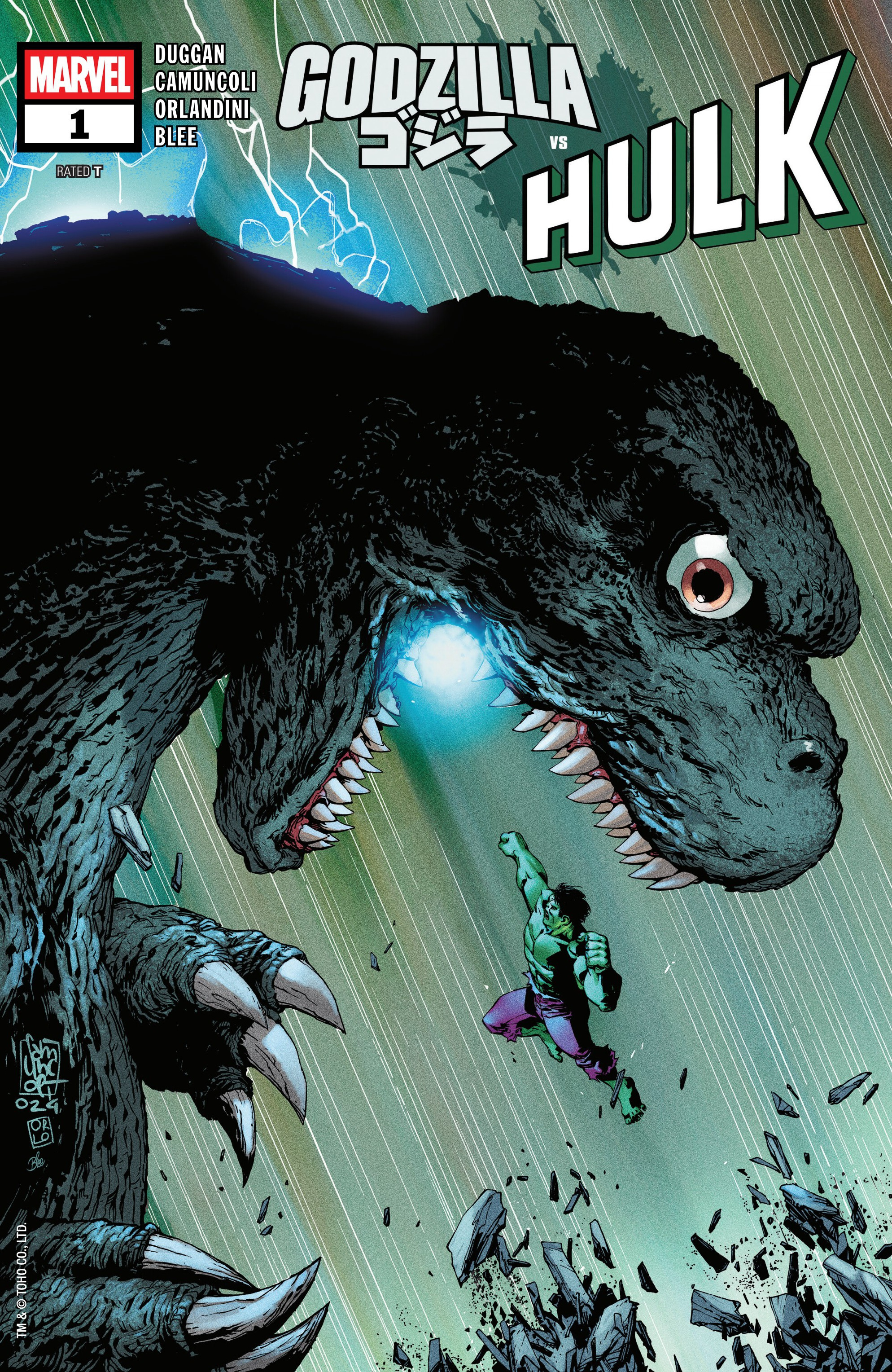 Godzilla vs. Hulk (2025-): Chapter 1 - Page 1