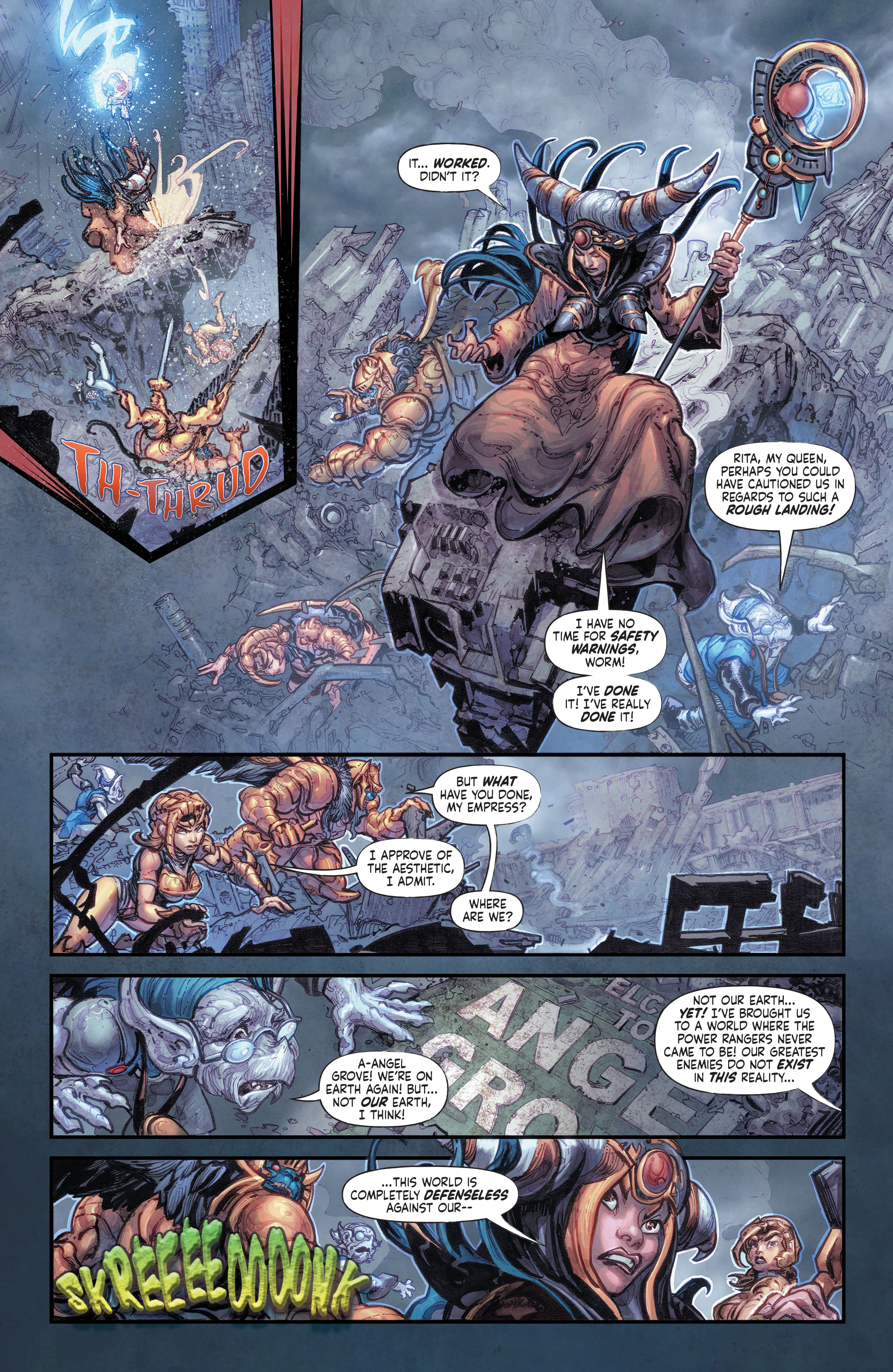 Godzilla vs. The Mighty Morphin Power Rangers (2022-): Chapter 1 - Page 7