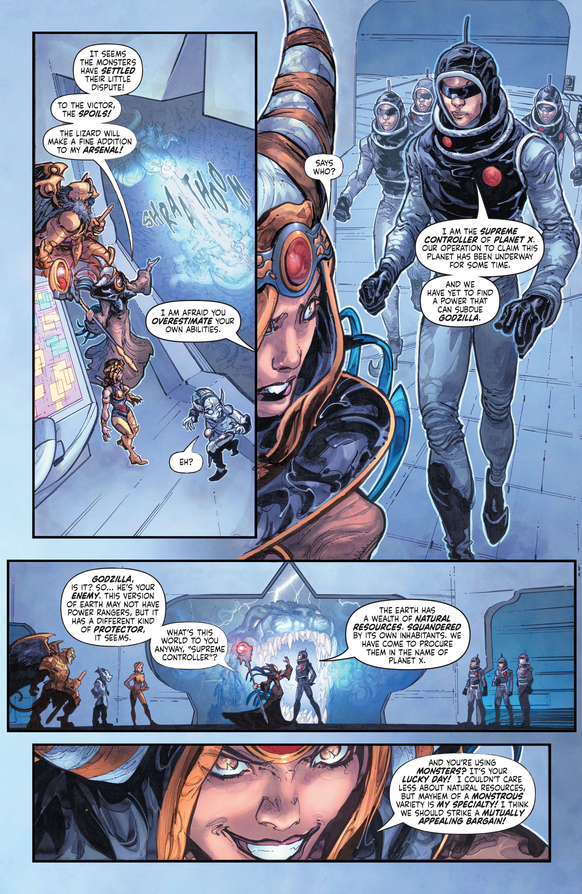 Godzilla vs. The Mighty Morphin Power Rangers (2022-): Chapter 1 - Page 12