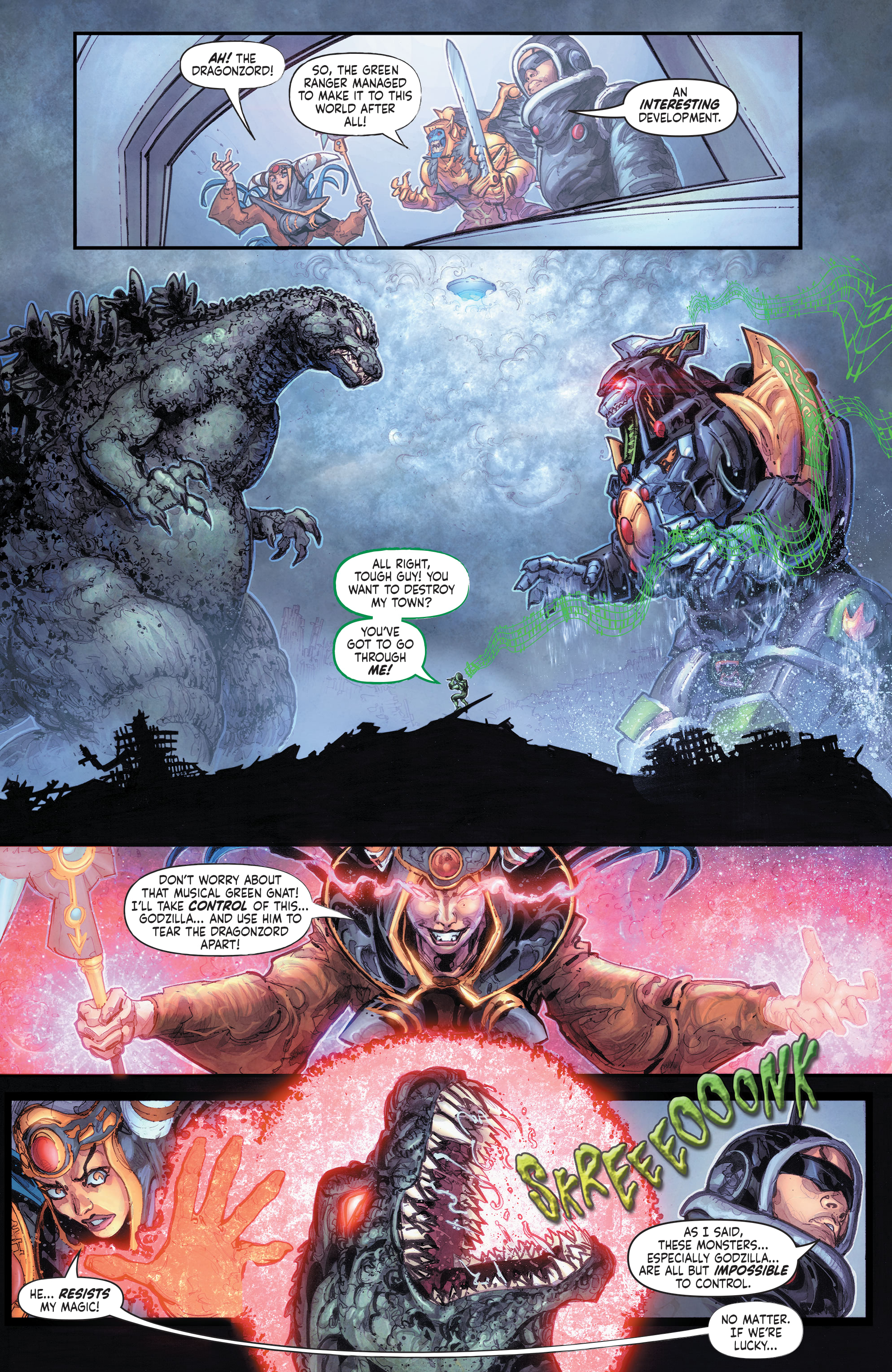 Godzilla vs. The Mighty Morphin Power Rangers (2022-): Chapter 1 - Page 14