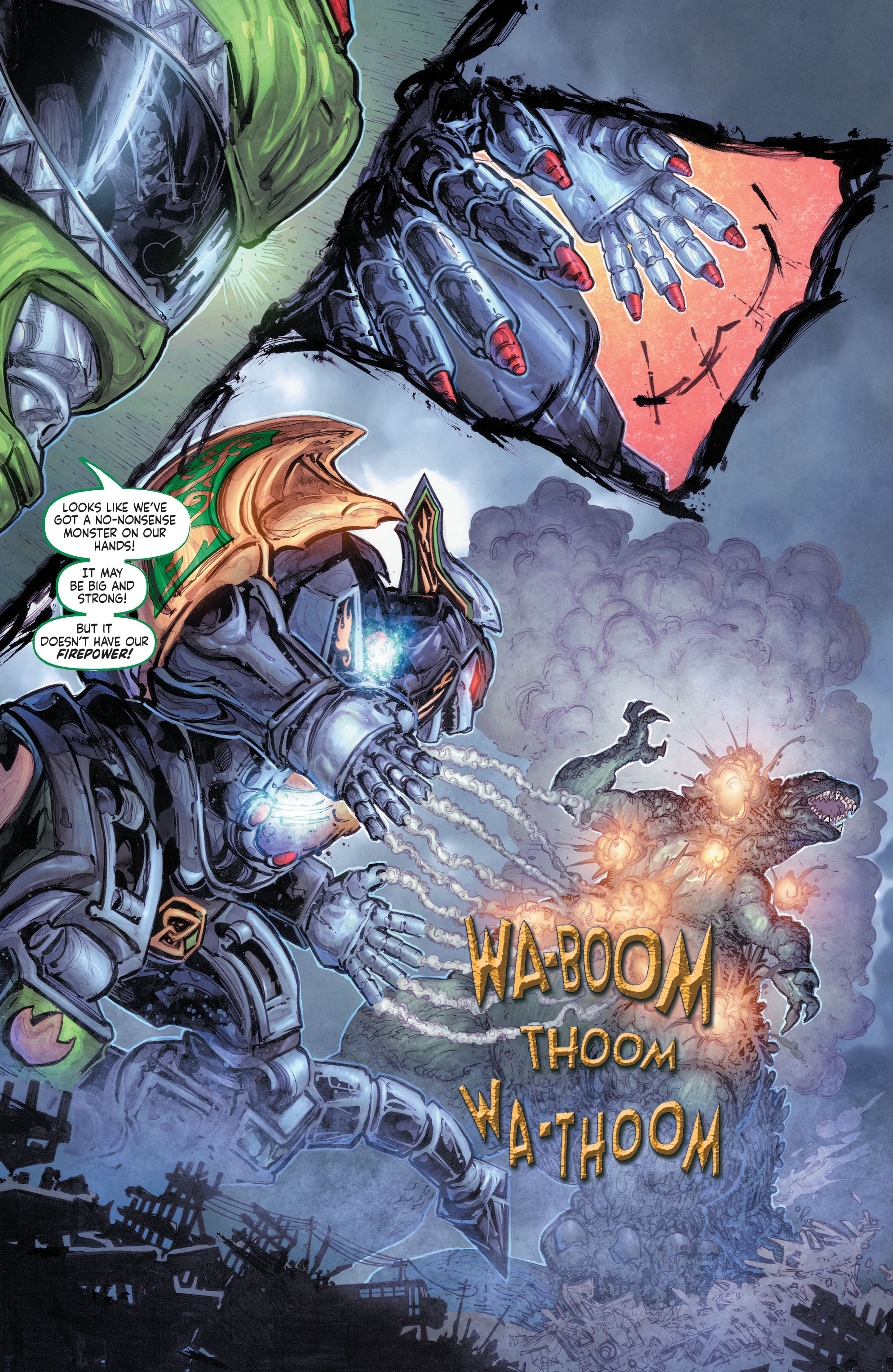 Godzilla vs. The Mighty Morphin Power Rangers (2022-): Chapter 1 - Page 16