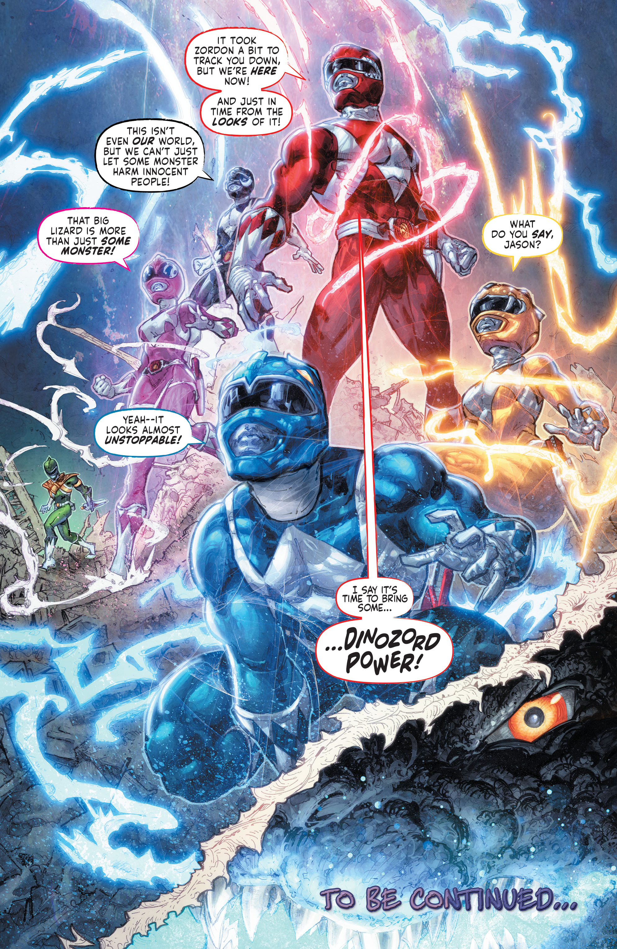 Godzilla vs. The Mighty Morphin Power Rangers (2022-): Chapter 1 - Page 20