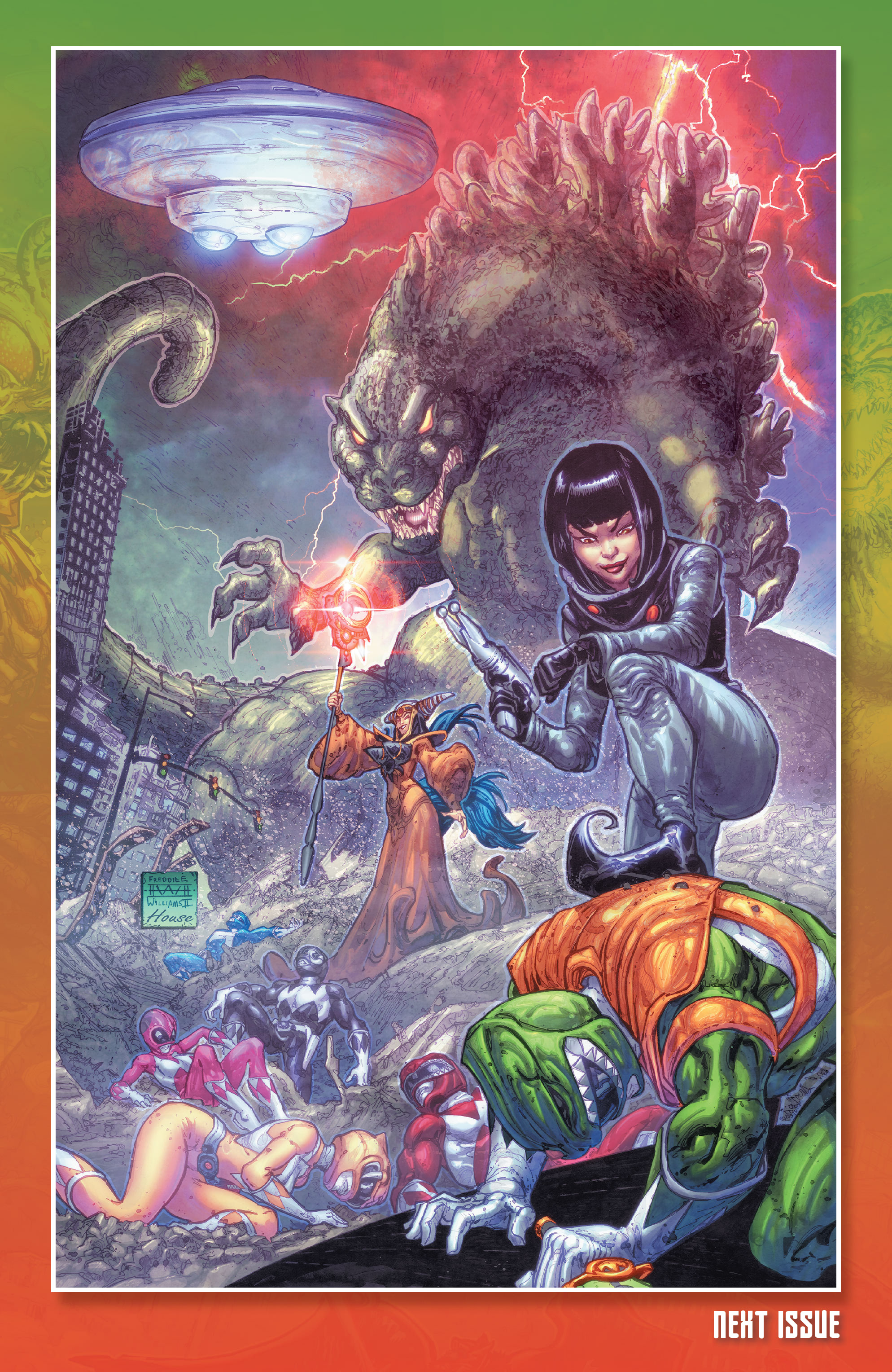 Godzilla vs. The Mighty Morphin Power Rangers (2022-): Chapter 1 - Page 21