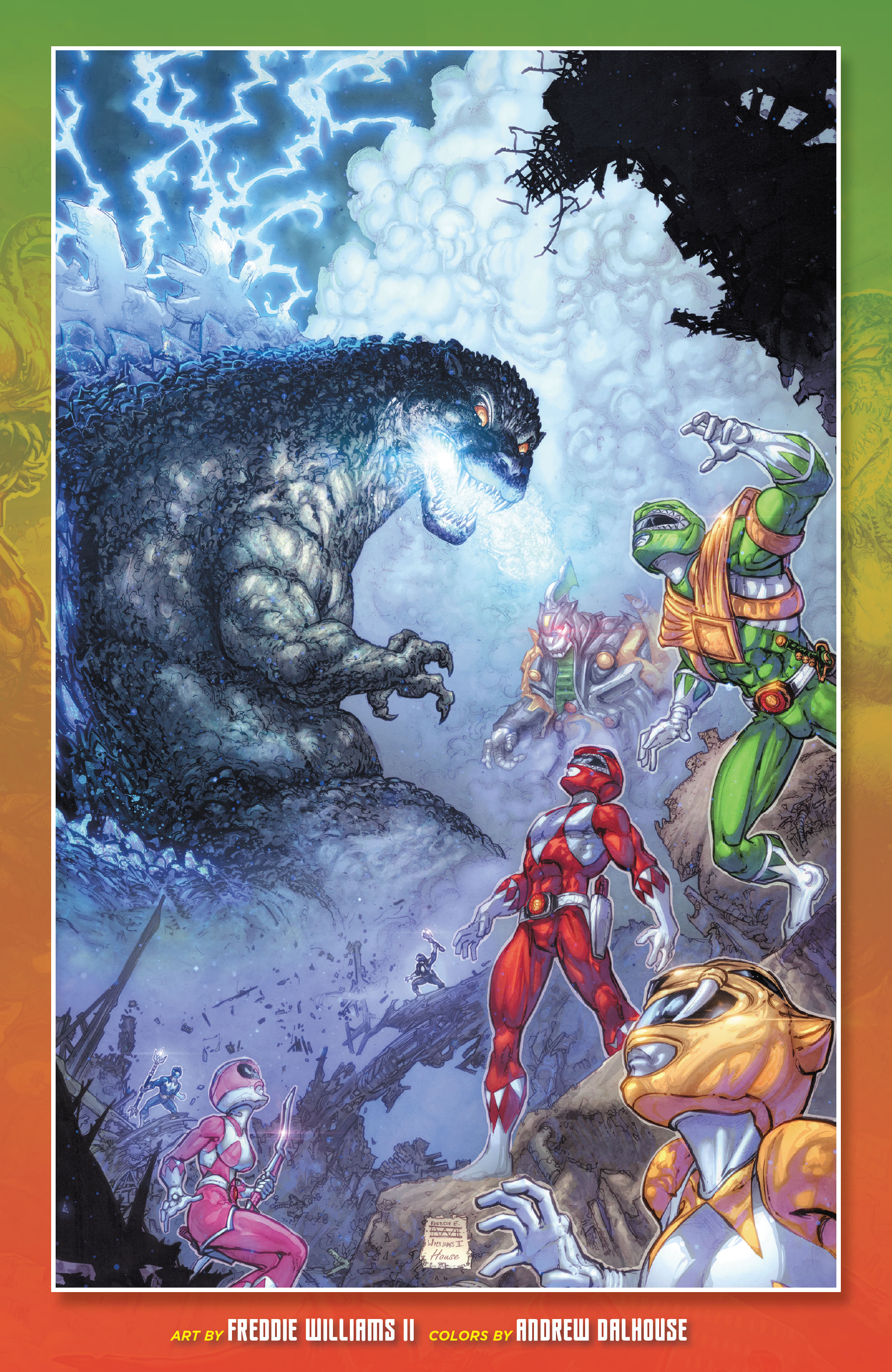 Godzilla vs. The Mighty Morphin Power Rangers (2022-): Chapter 1 - Page 22